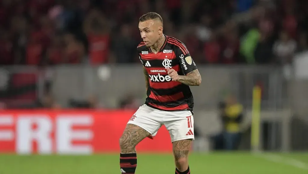 Cebolinha no Flamengo. Foto: Thiago Ribeiro/AGIF