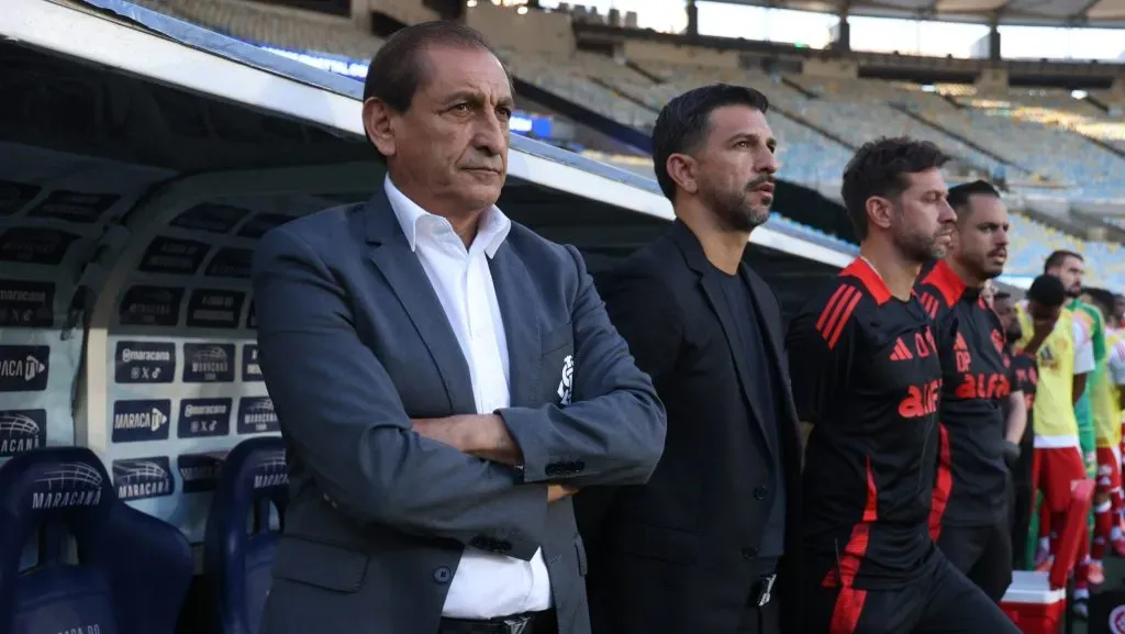 Ramon e Emiliano Díaz amargaram mais um resultado negativo (Foto: Lucas Figueiredo/Getty Images)