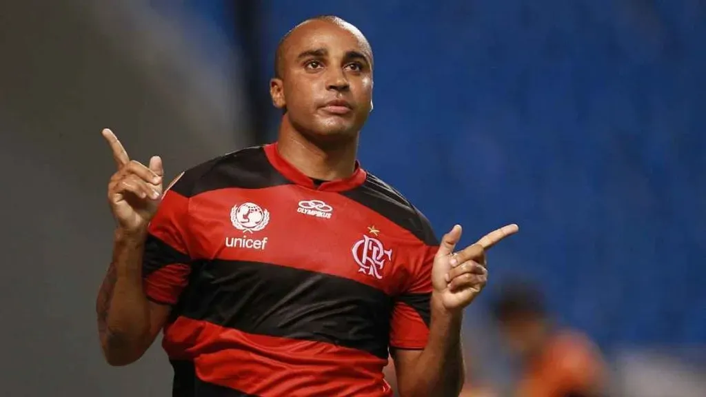 Deivid durante passagem pelo Flamengo. Foto: Buda Mendes/Getty Images