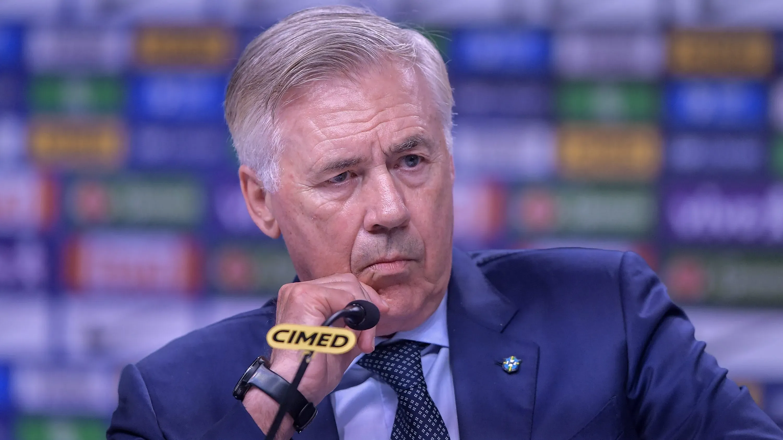 Ancelotti foi fortemente defendido por Ricardo Rocha – Foto: Thiago Ribeiro/AGIF