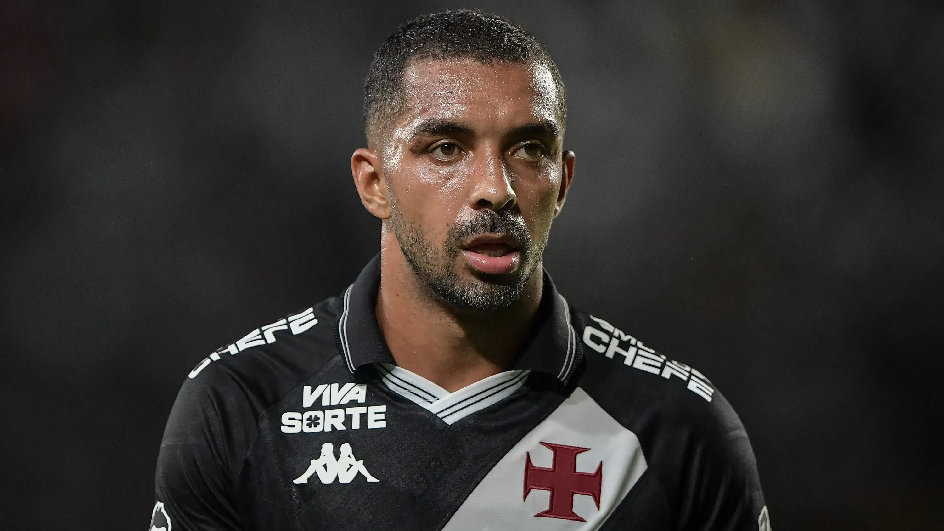 Paulo Henrique, jogador do Vasco durante partida contra o São Paulo no estadio Sao Januário pelo Campeonato Brasileiro Série A de 2025. Foto: Thiago Ribeiro/AGIF