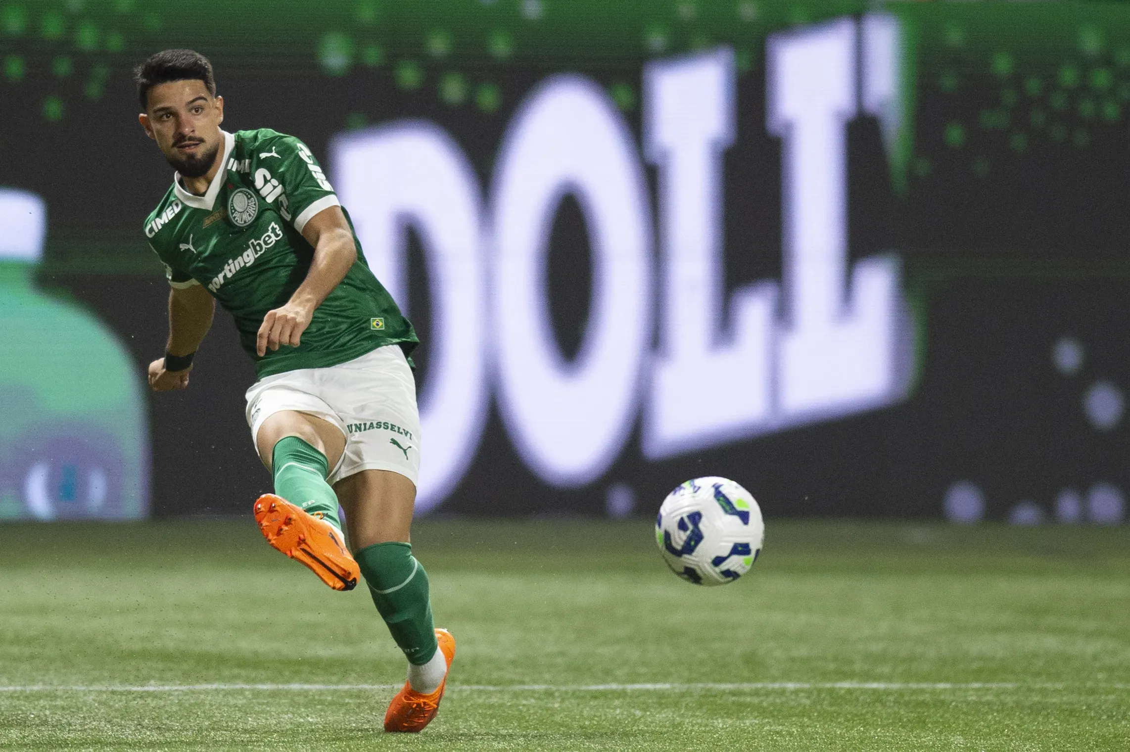 Flaco detém 23 gols e seis assistências na temporada 2025 pelo Palmeiras – Foto: Anderson Romao/AGIF