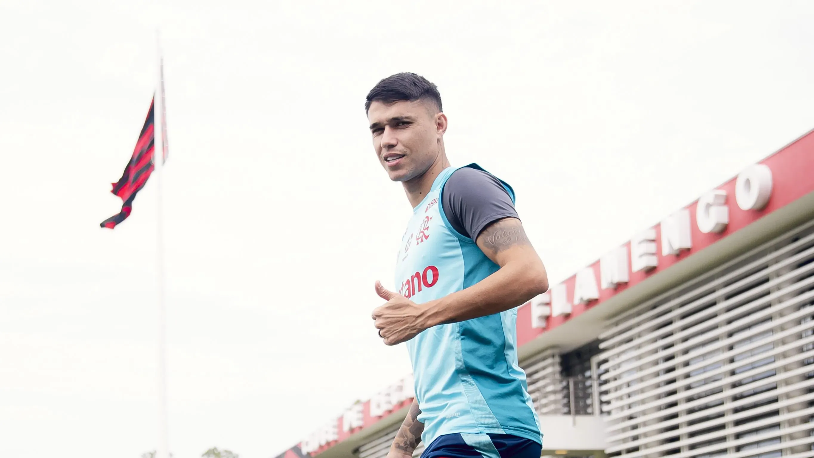 Luiz Araujo – Foto:Adriano Fontes/Flamengo