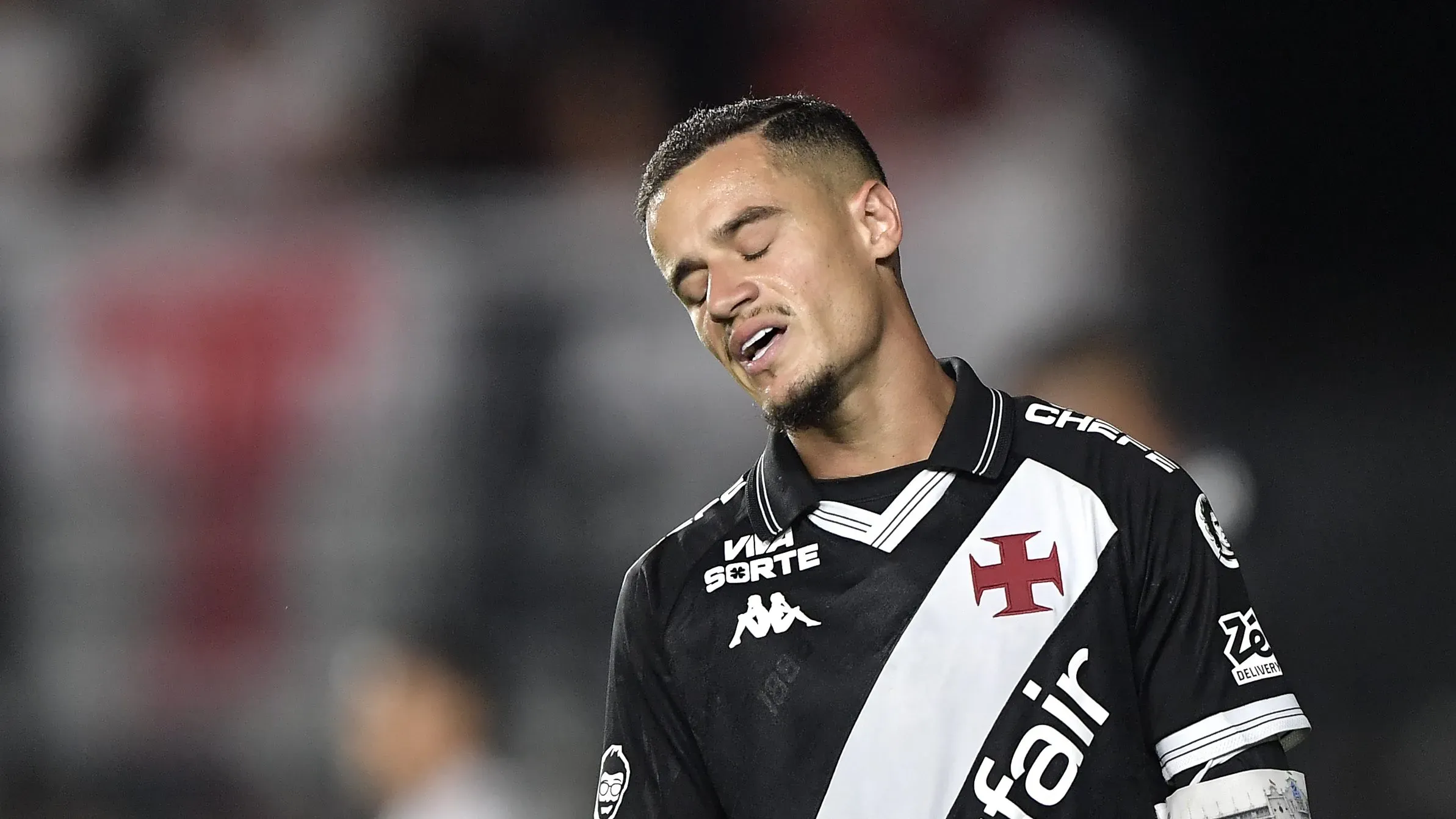 Coutinho pelo Vasco. Foto: Thiago Ribeiro/AGIF