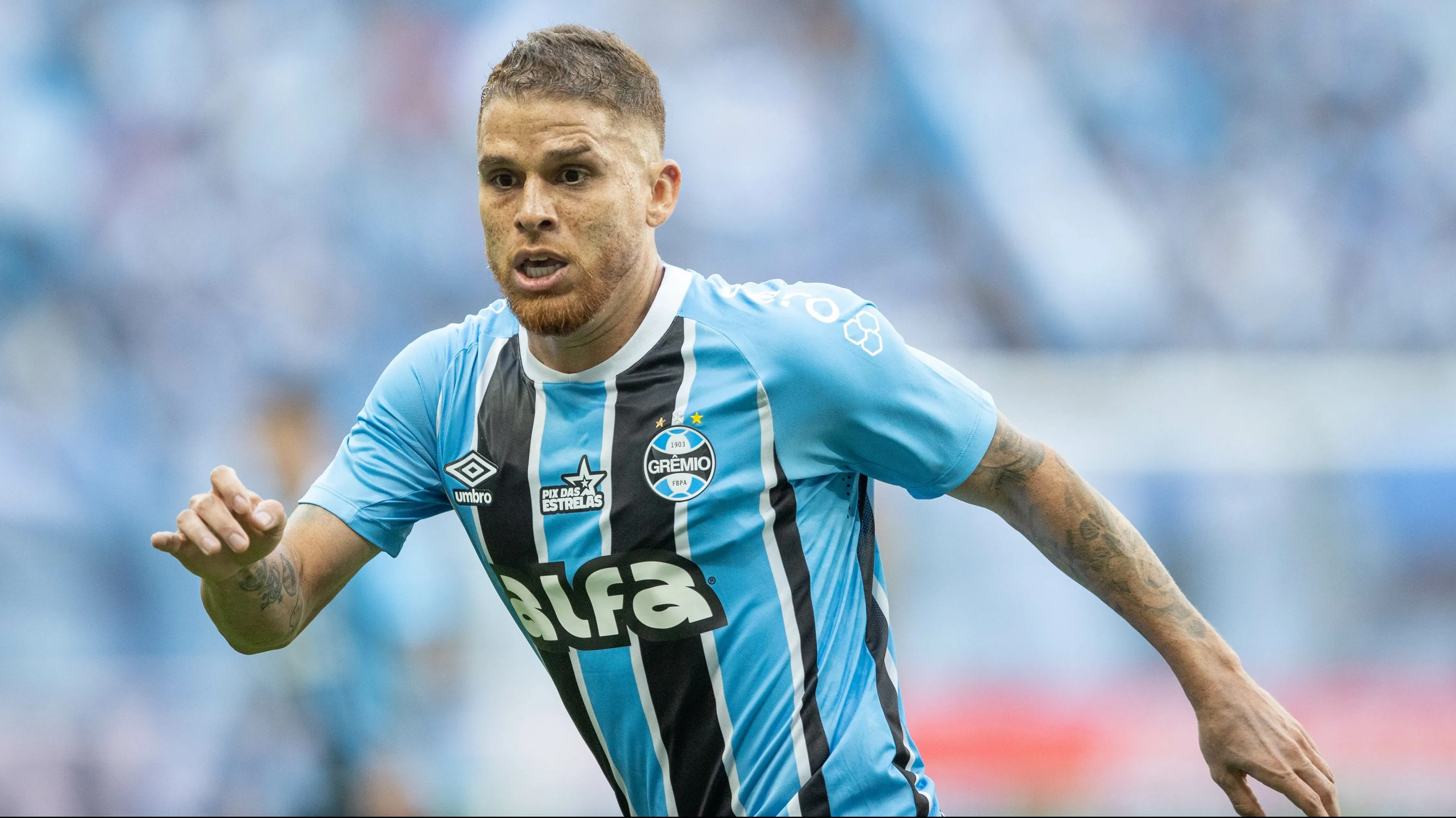 Cuéllar não está agradando os torcedores - Foto: Liamara Polli/AGIF.