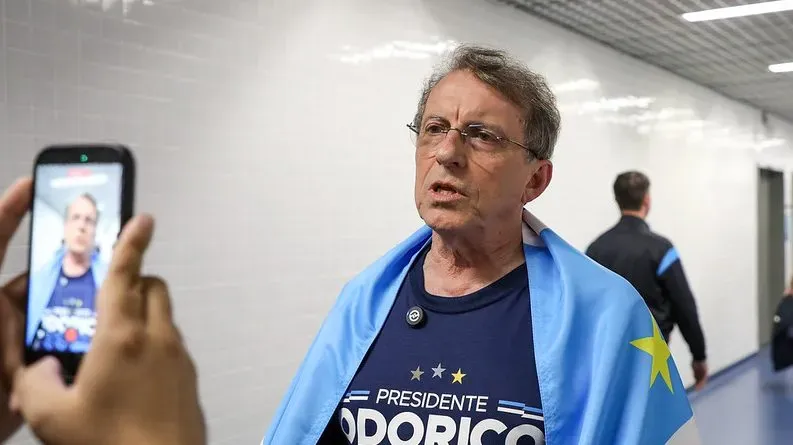 Odorico, novo presidente do Grêmio. Foto: Angelo Pieretti/Grêmio