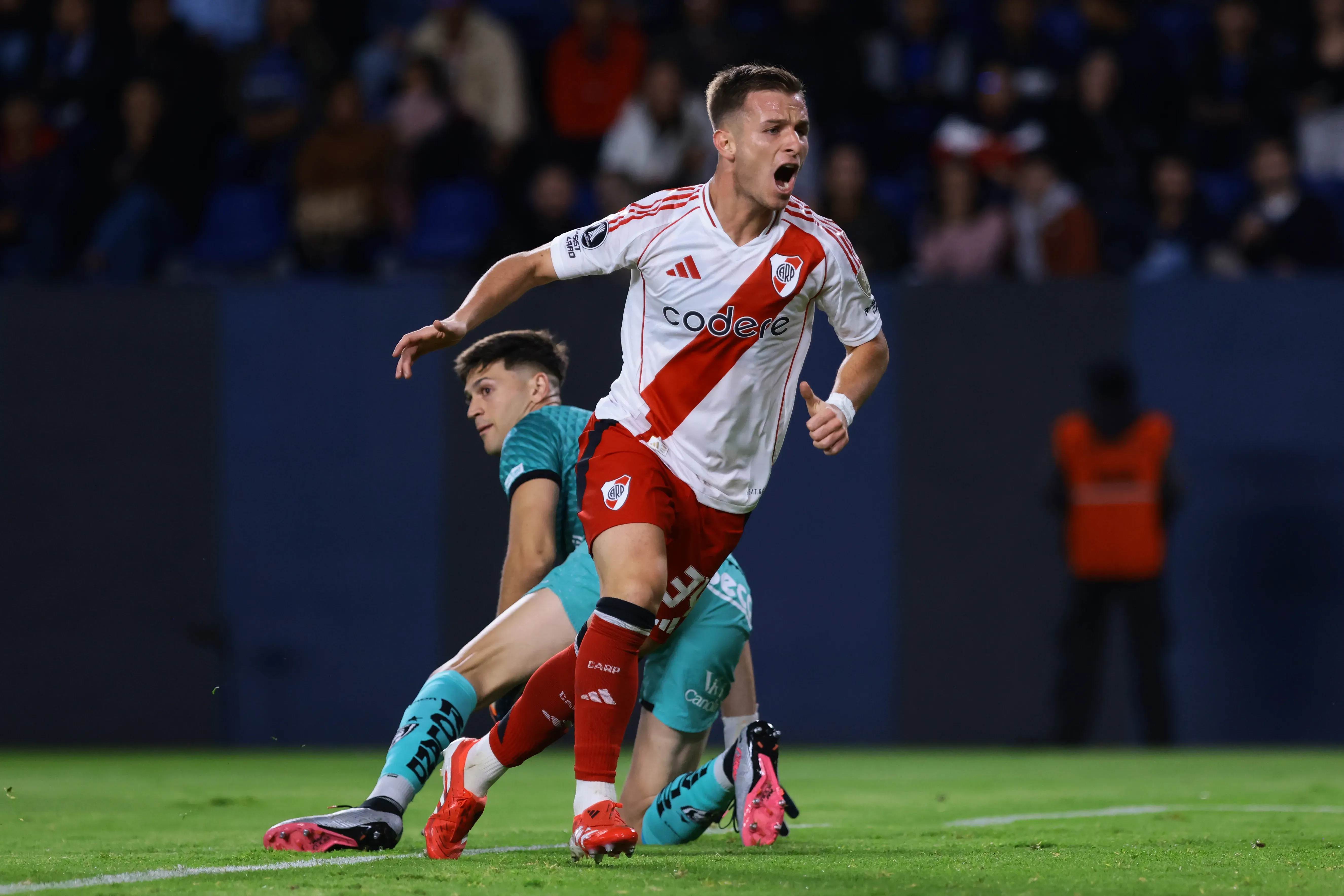 Galoppo marcou sete gols e deu mais uma assistência nesta temporada pelo River Plate – Foto: Franklin Jacome/Getty Images