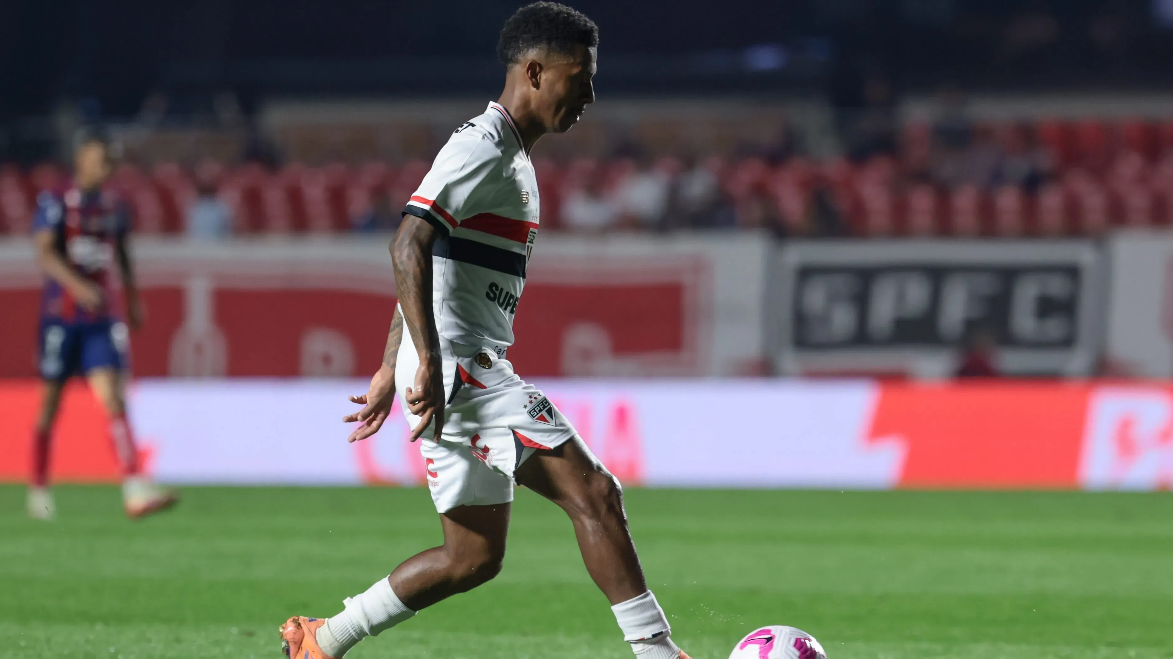 SP – SAO PAULO – 25/10/2025 – BRASILEIRO A 2025, SAO PAULO X BAHIA – Marcos Antonio jogador do Sao Paulo durante partida contra o Bahia no estadio Morumbi pelo campeonato Brasileiro A 2025. Foto: Marcello Zambrana/AGIF