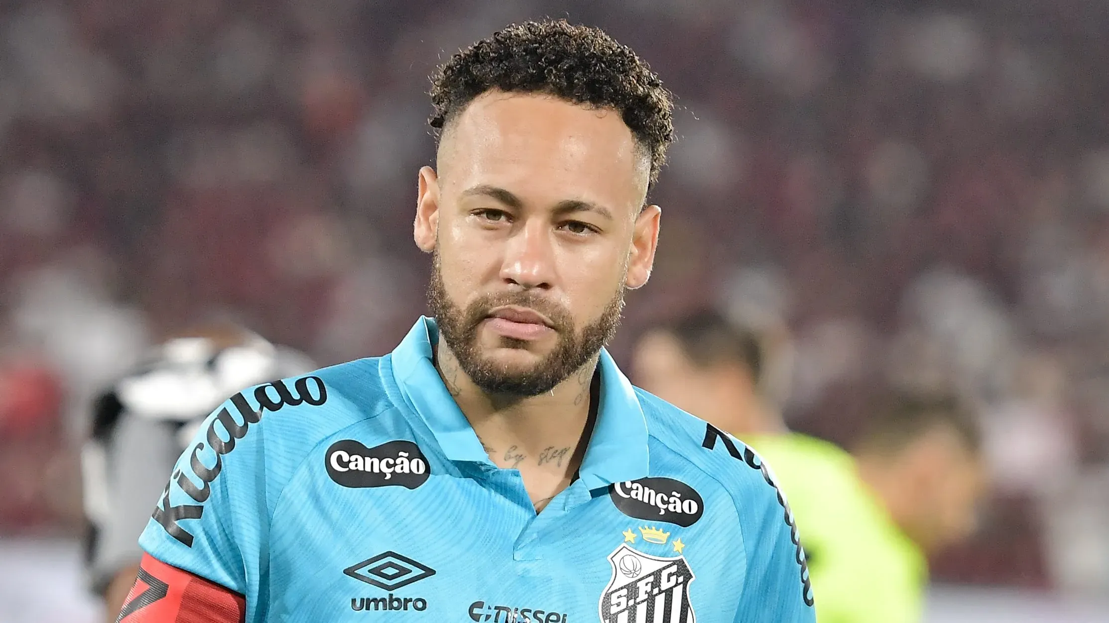 Neymar no Santos. Foto: Thiago Ribeiro/AGIF