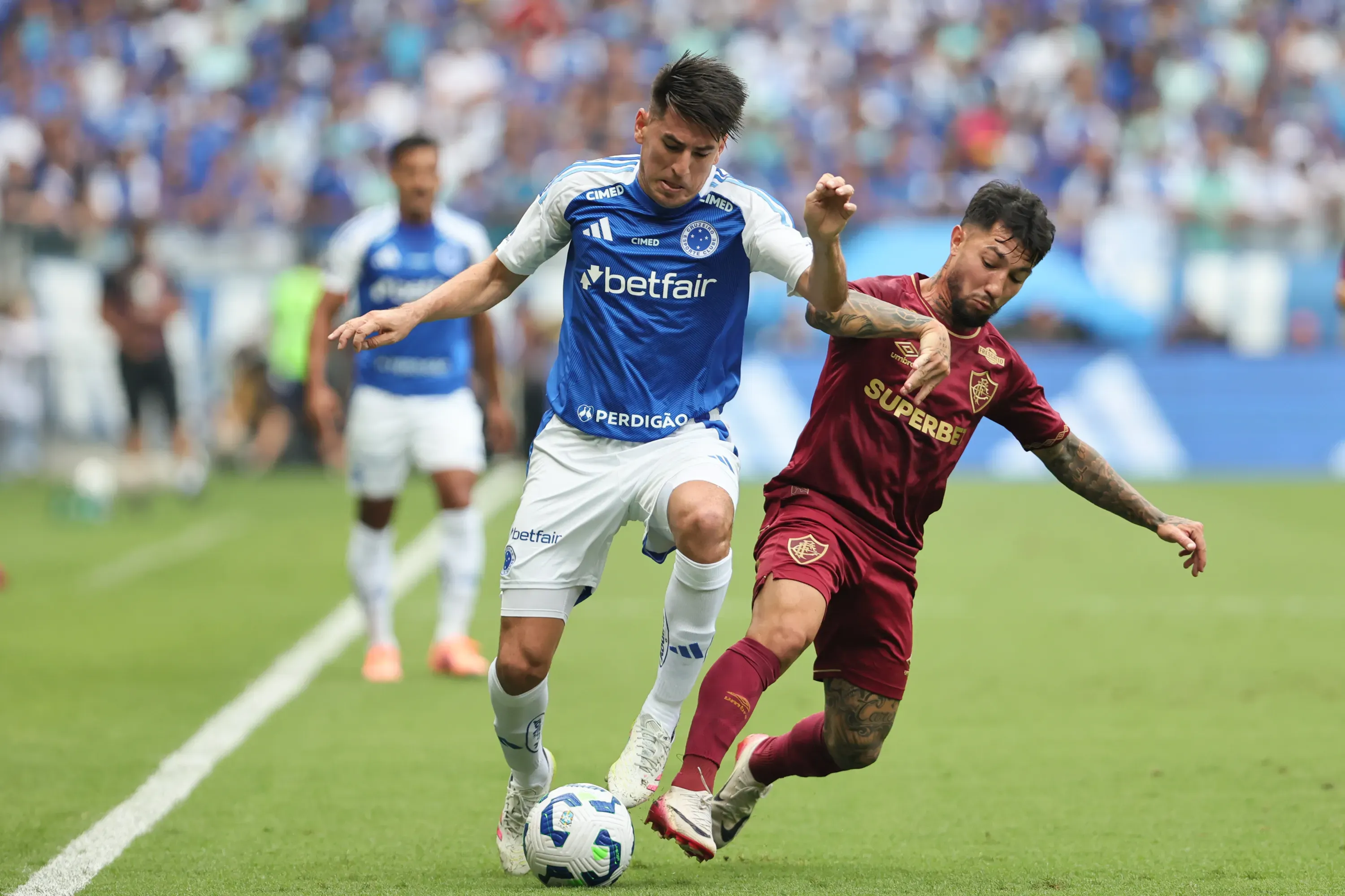 Cruzeiro empatou com o Fluminense na última rodada do Brasileirão. Foto: Gilson Lobo/AGIF