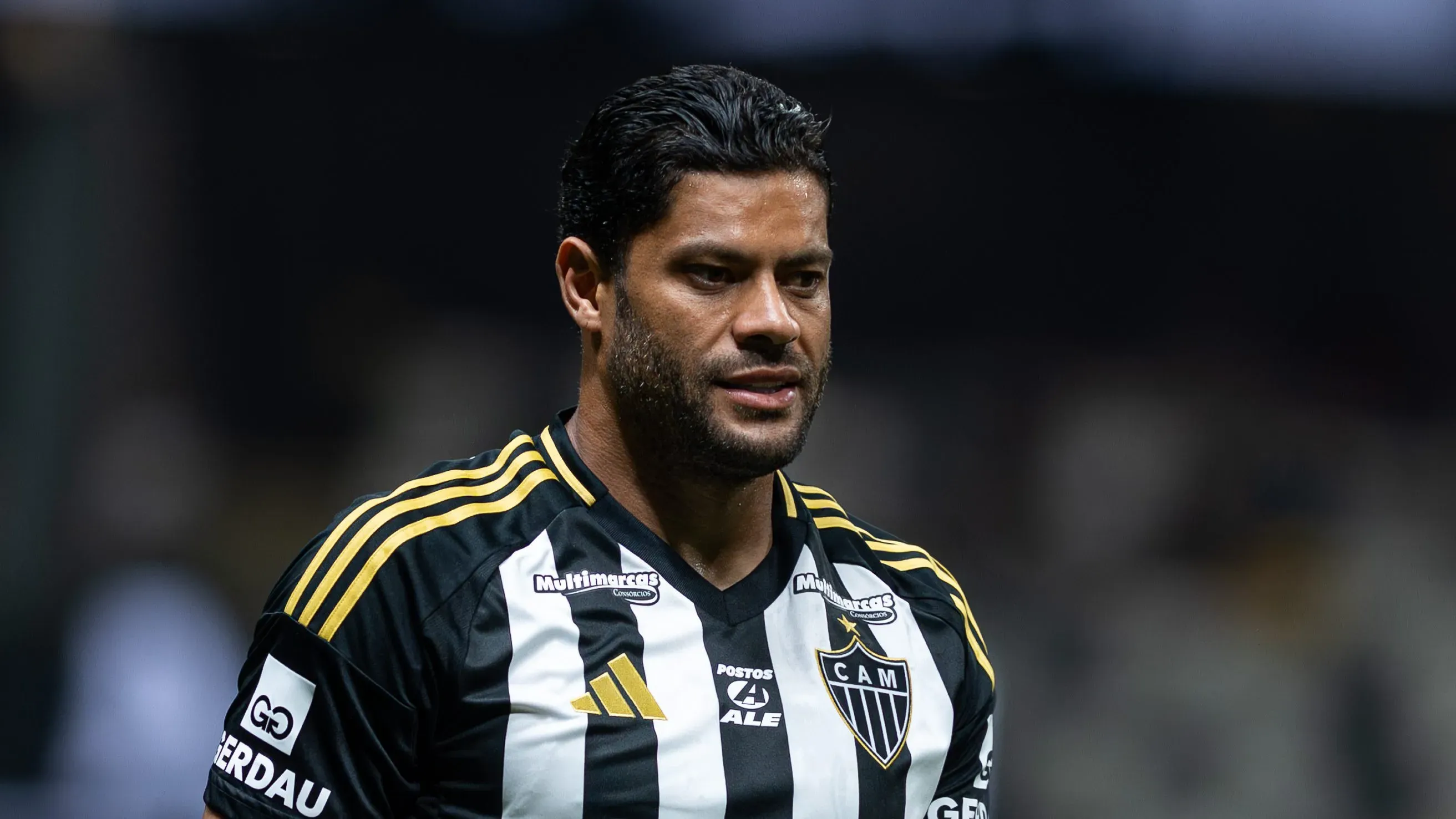 Hulk pelo Atlético. Foto: Alessandra Torres/AGIF