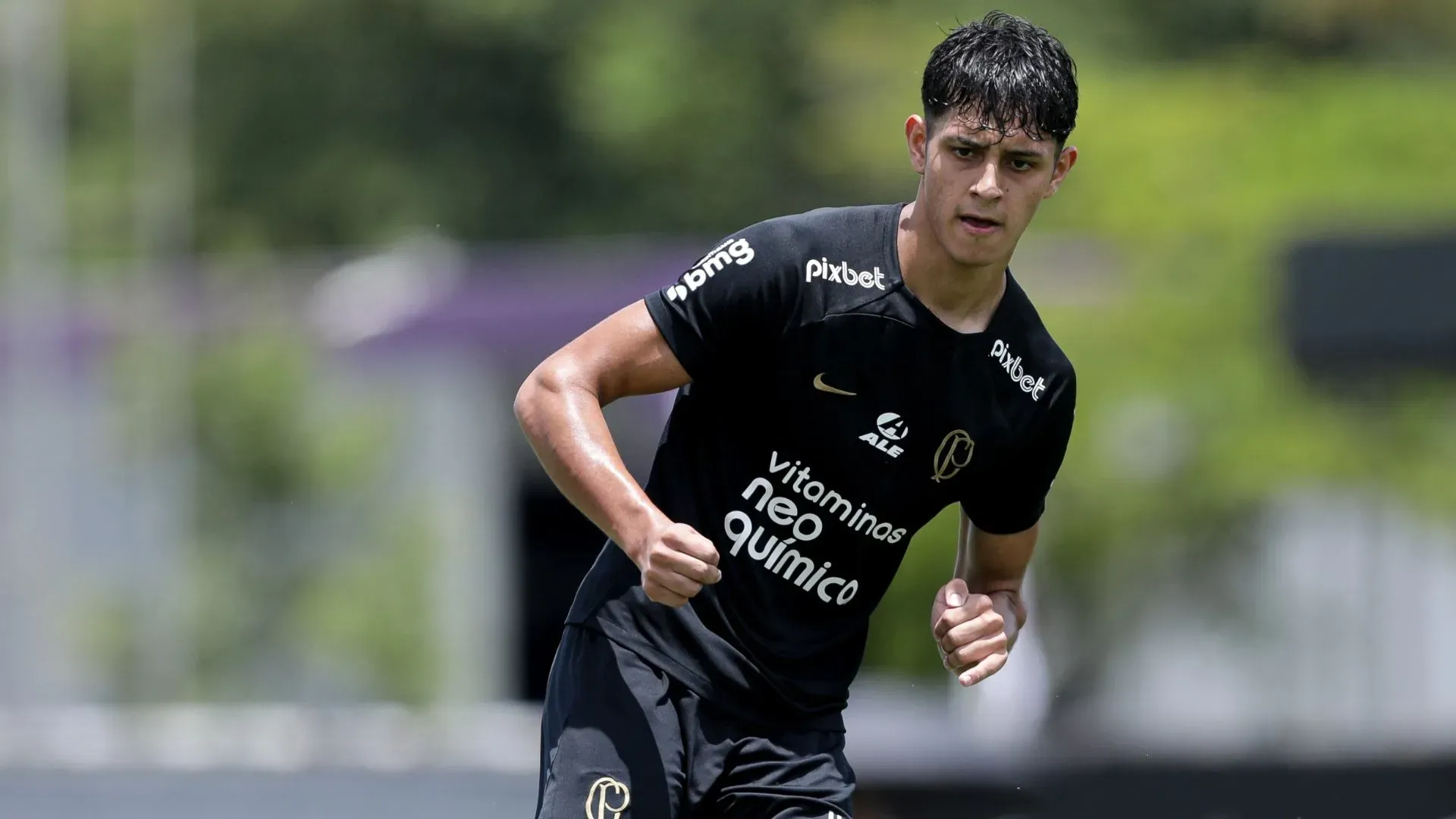 Fernando Vera durante treino do Corinthians – Rodrigo Coca/Agência Corinthians