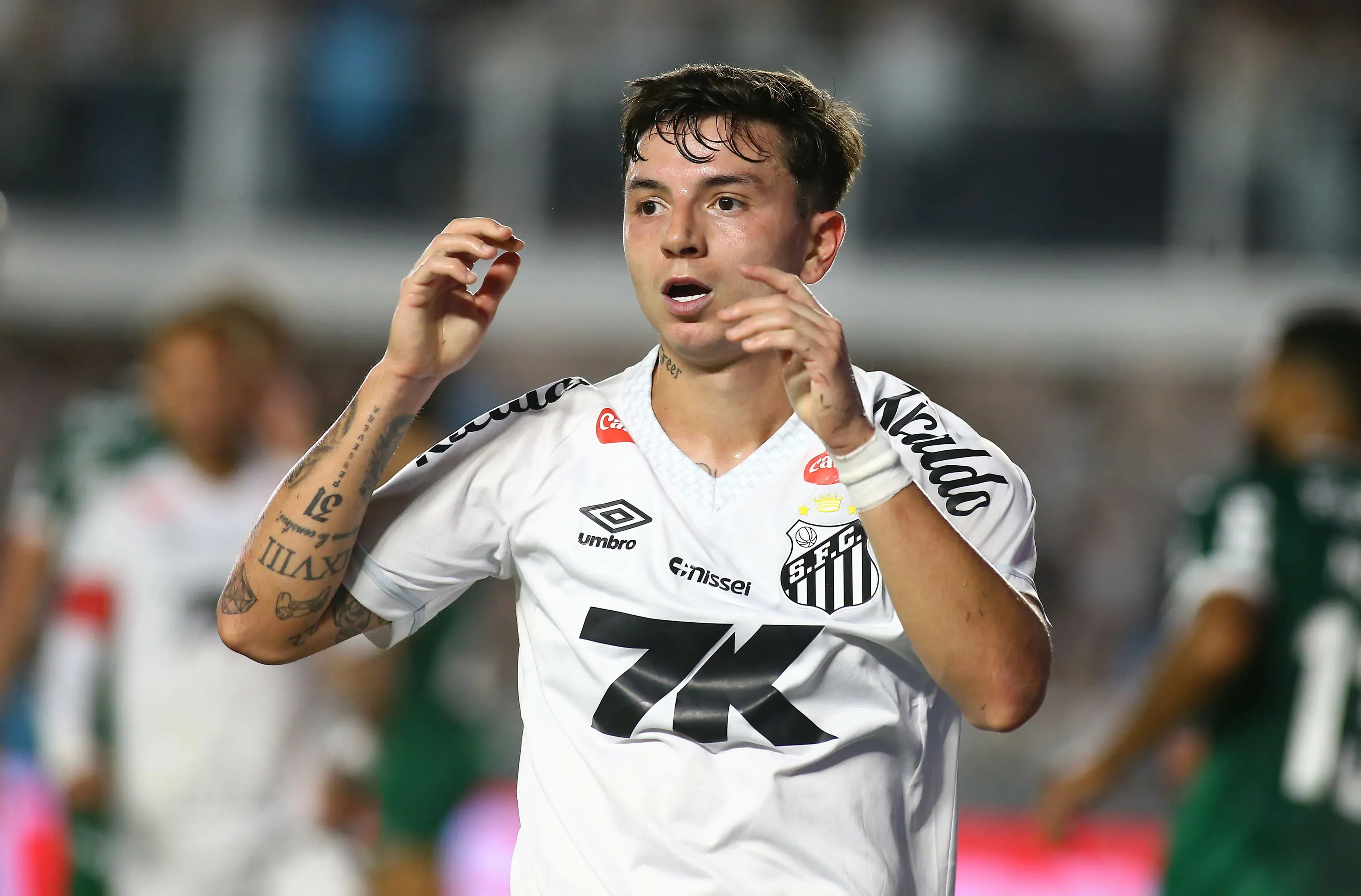 Barreal perdeu grande chance no primeiro tempo. Foto: Mauricio De Souza/AGIF