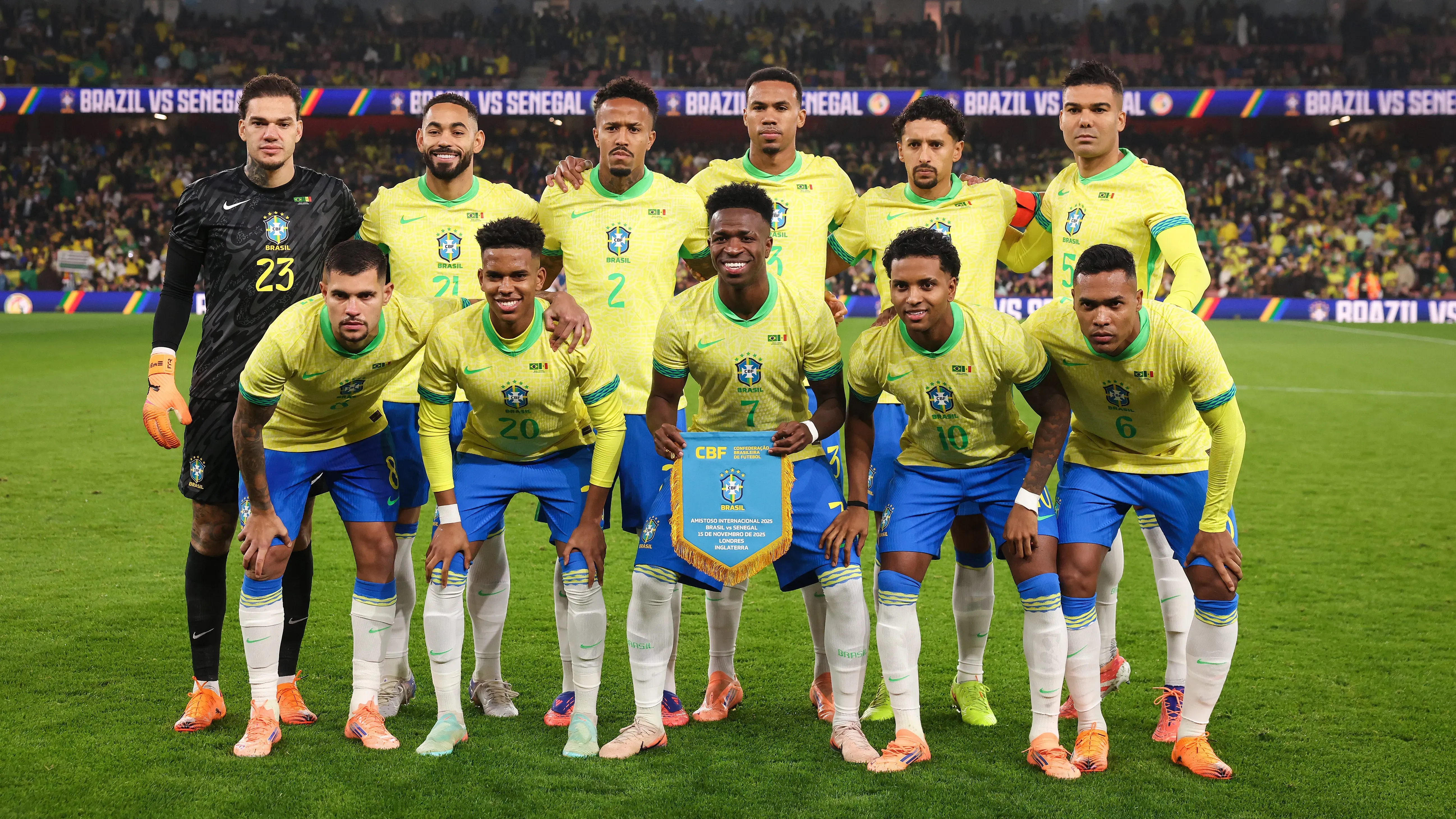 O Brasil venceu o Senegal por 2 a 0. (Photo by Ryan Pierse/Getty Images)