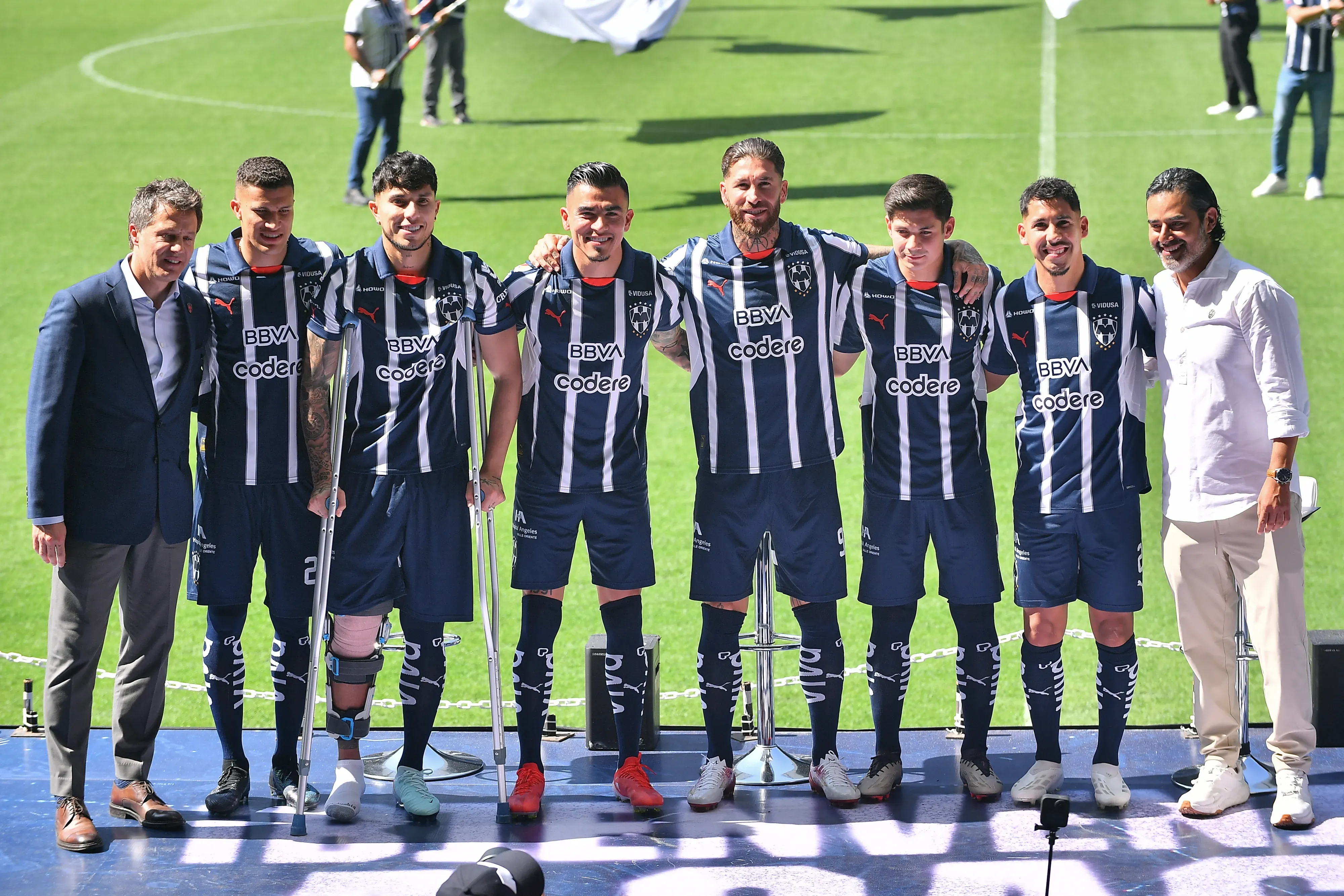 Salcedo chegou em 2025 ao clube mexicano. Photo by Azael Rodriguez/Getty Images
