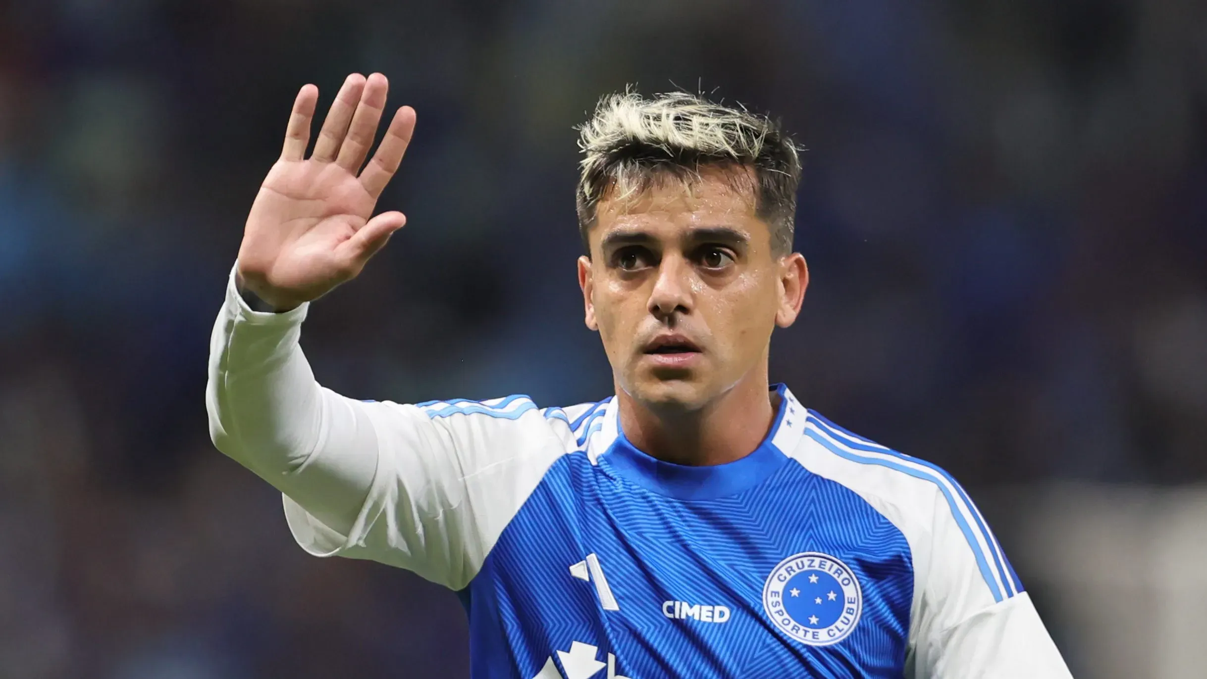 Fagner no Cruzeiro. Foto: Gilson Lobo/AGIF