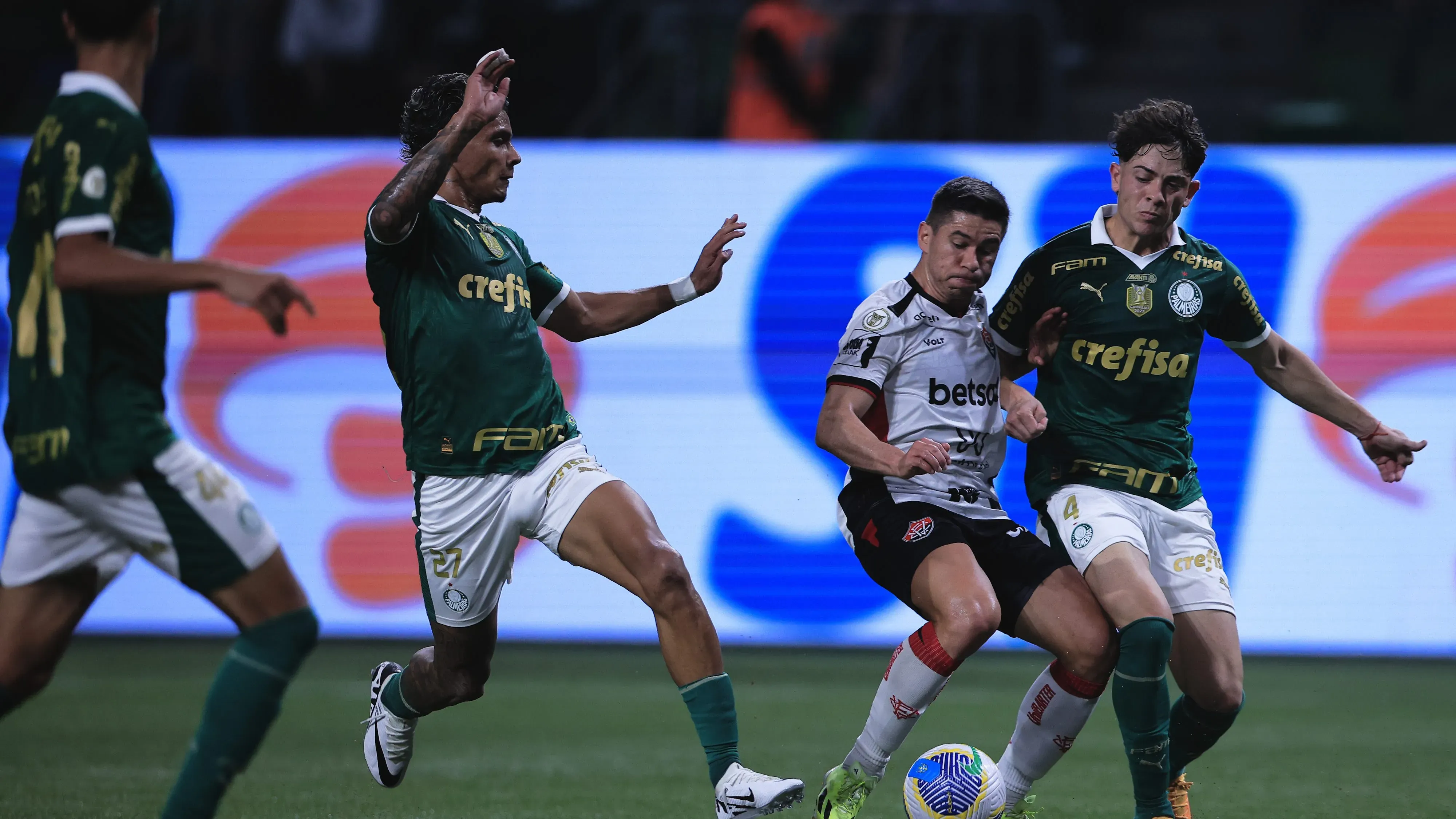 Palmeiras x Vitória em 2024. Foto: Ettore Chiereguini/AGIF