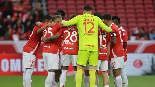 Internacional no Brasileirão. Foto: Ricardo Duarte / Internacional