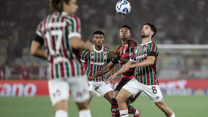 Fla-Flu dessa última quarta (19). Foto: Lucas Merçon/Fluminense