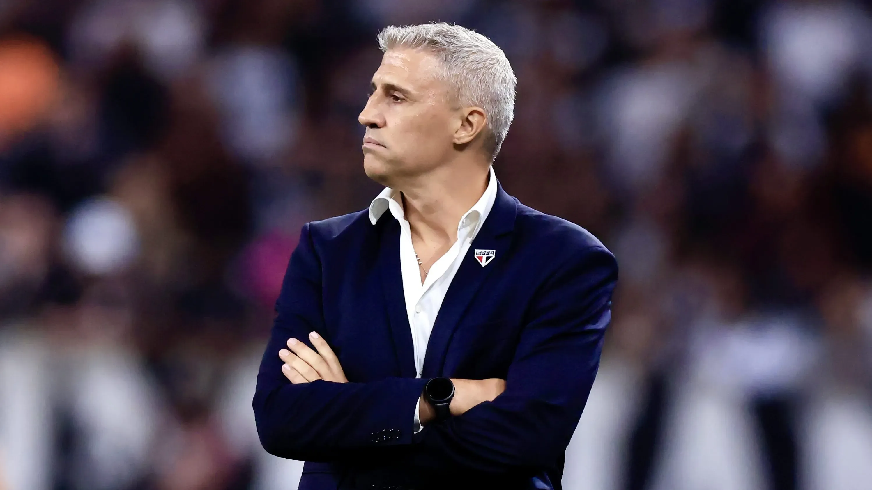 Crespo alerta diretoria do São Paulo sobre contratação de reforços – Foto: Marcello Zambrana/AGIF