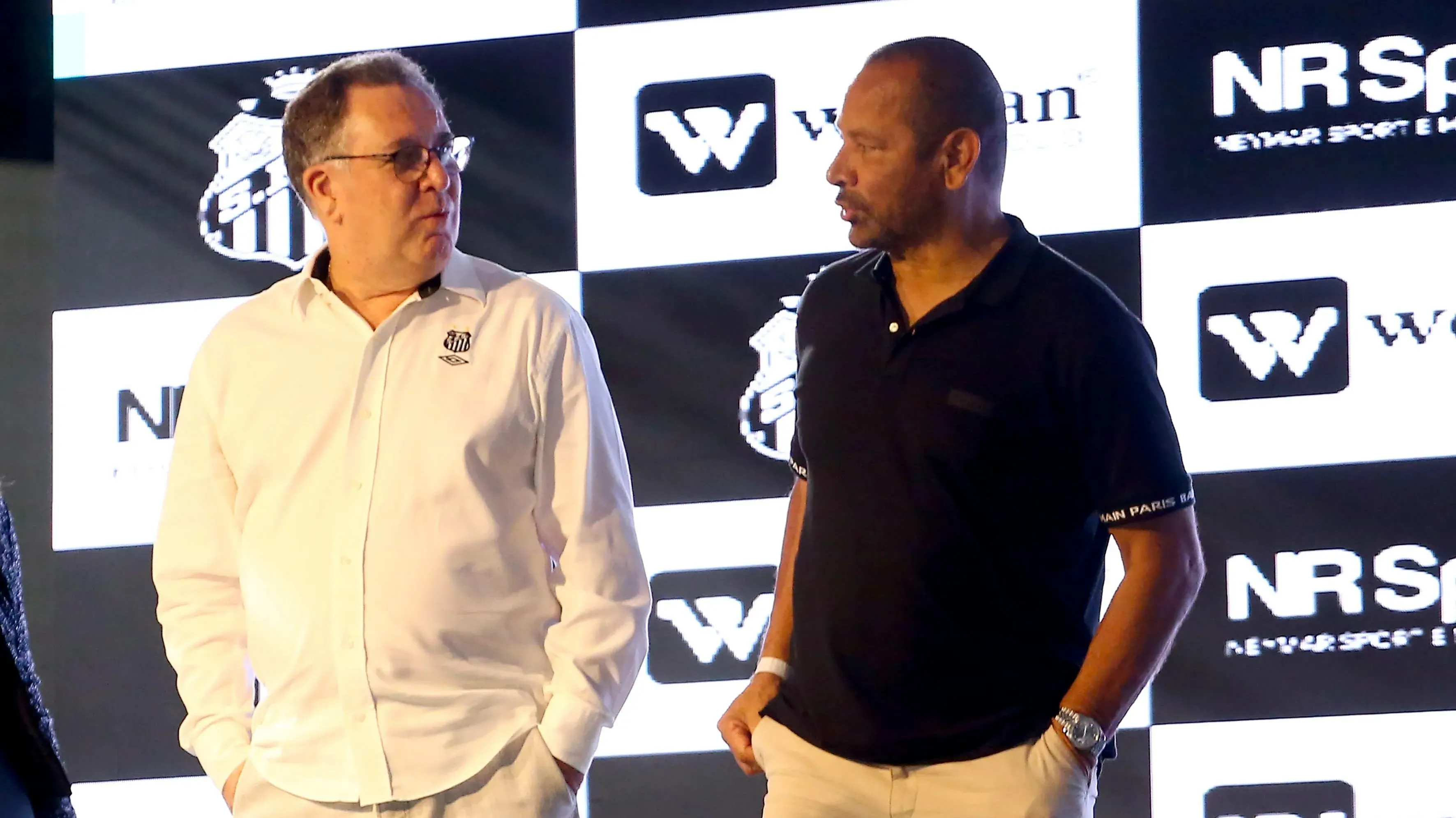 Neymar Pai tem boa relação com Marcelo Teixeira - Foto: Mauricio De Souza/AGIF.