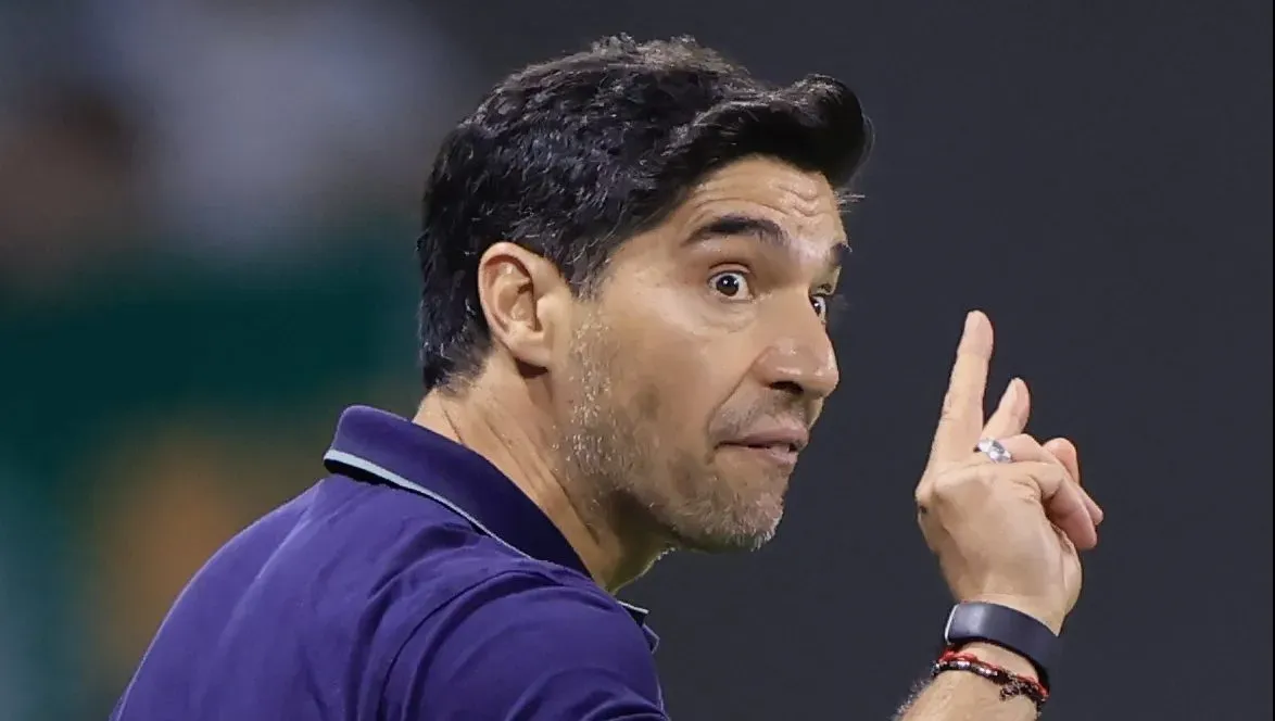 Abel Ferreira técnico do Palmeiras durante partida contra o Fluminense – Foto: Marcello Zambrana/AGIF