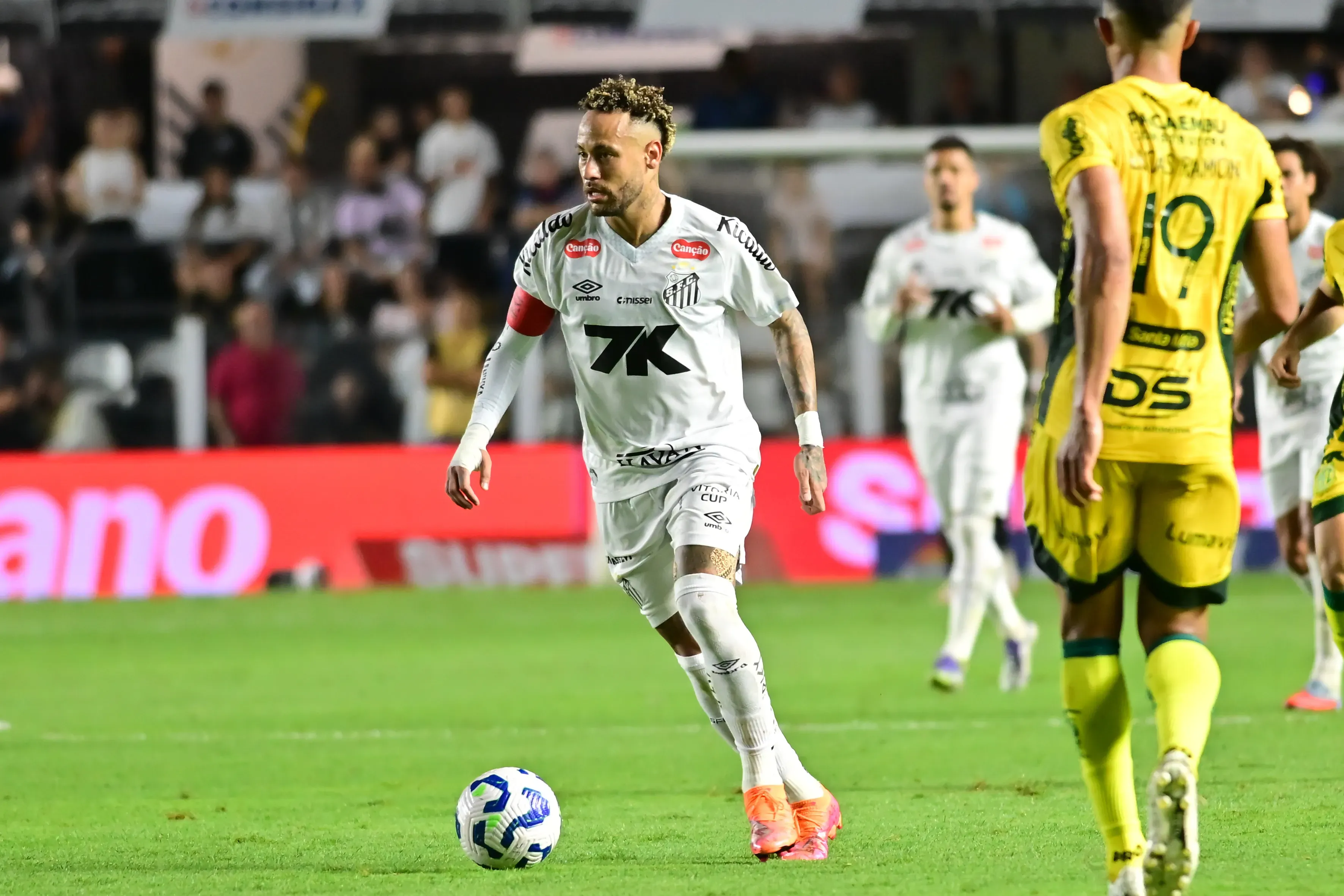 Santos ficou no empate com o Mirassol. Foto: Jota Erre/AGIF