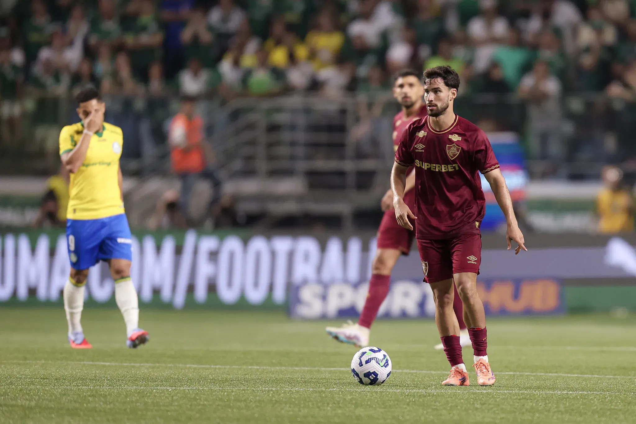 Martinelli durante partida contra o Palmeiras. Foto: Marcelo Gonçalves/Fluminense FC