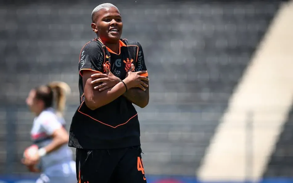 Jhonson marca no Paulistão. Foto: Rodrigo Gazzanel/Ag. Corinthians