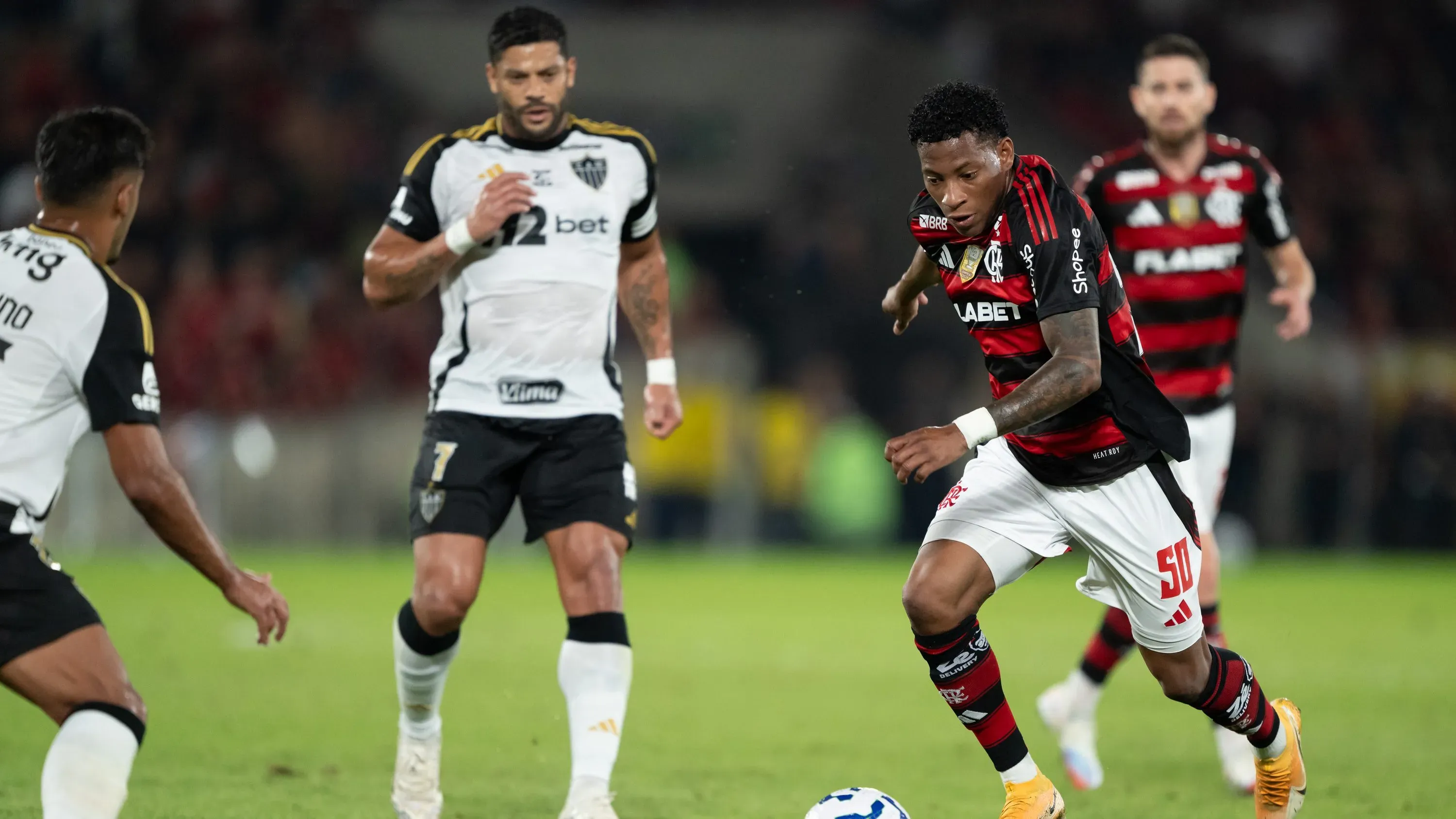 Atlético-MG x Flamengo. Foto: Jorge Rodrigues/AGIF