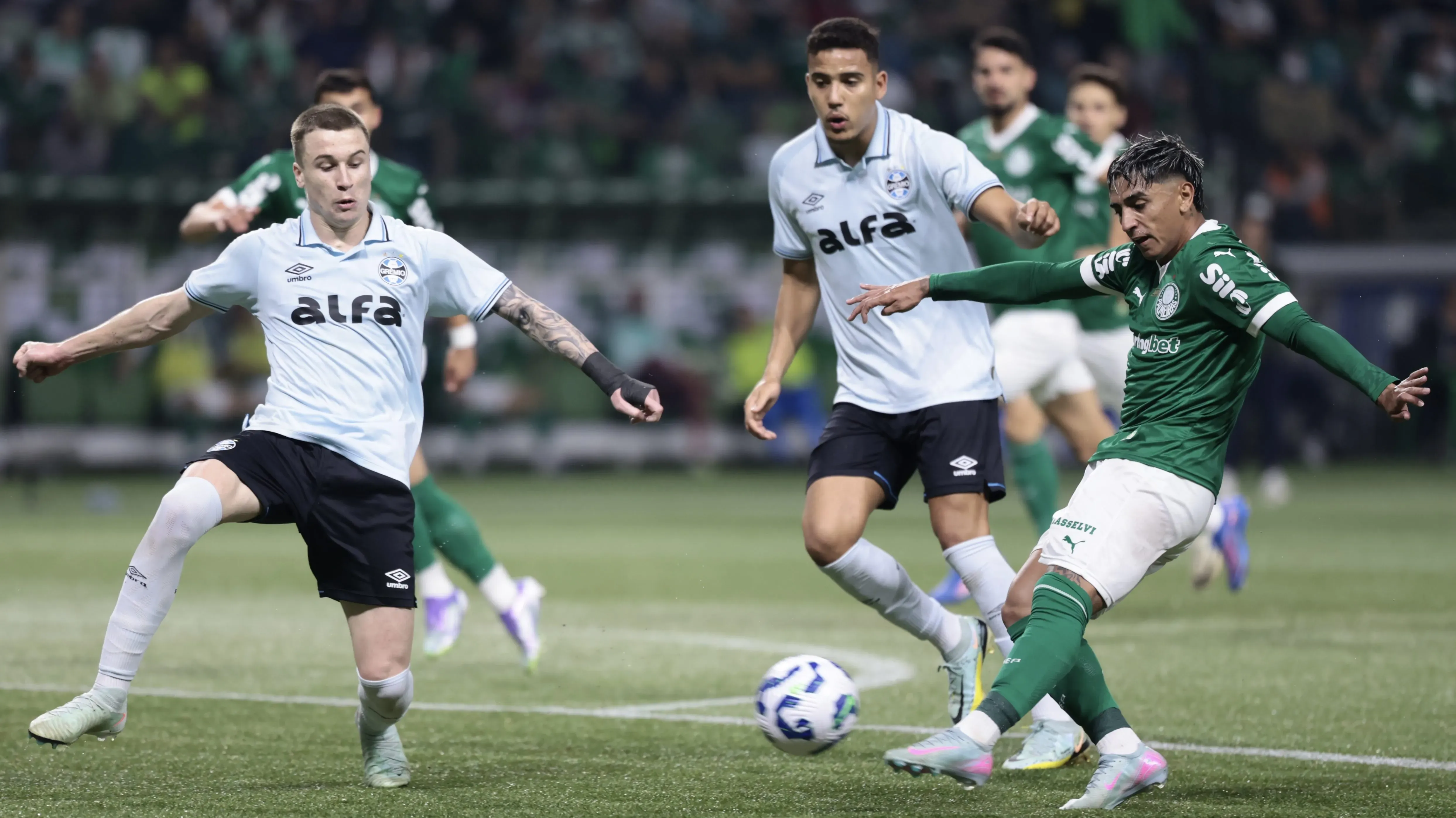 Grêmio x Palmeiras. Foto: Marcello Zambrana/AGIF