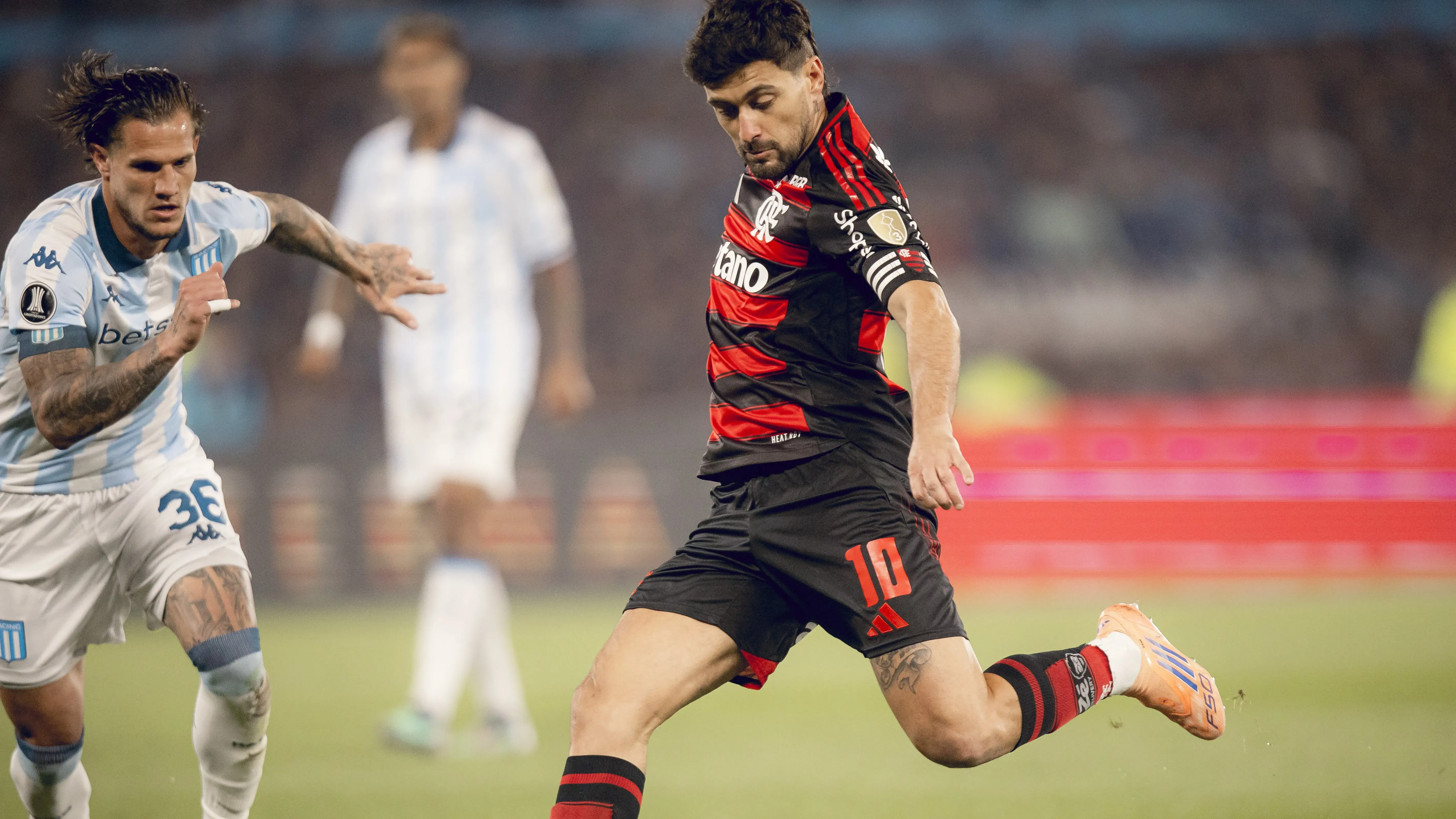 Racing X Flamengo. Foto: Adriano Fontes/Flamengo