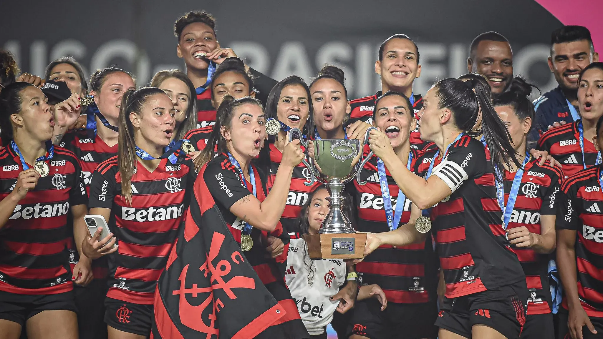 Time do Flamengo feminino conquista Campeonato Carioca Feminino 2025