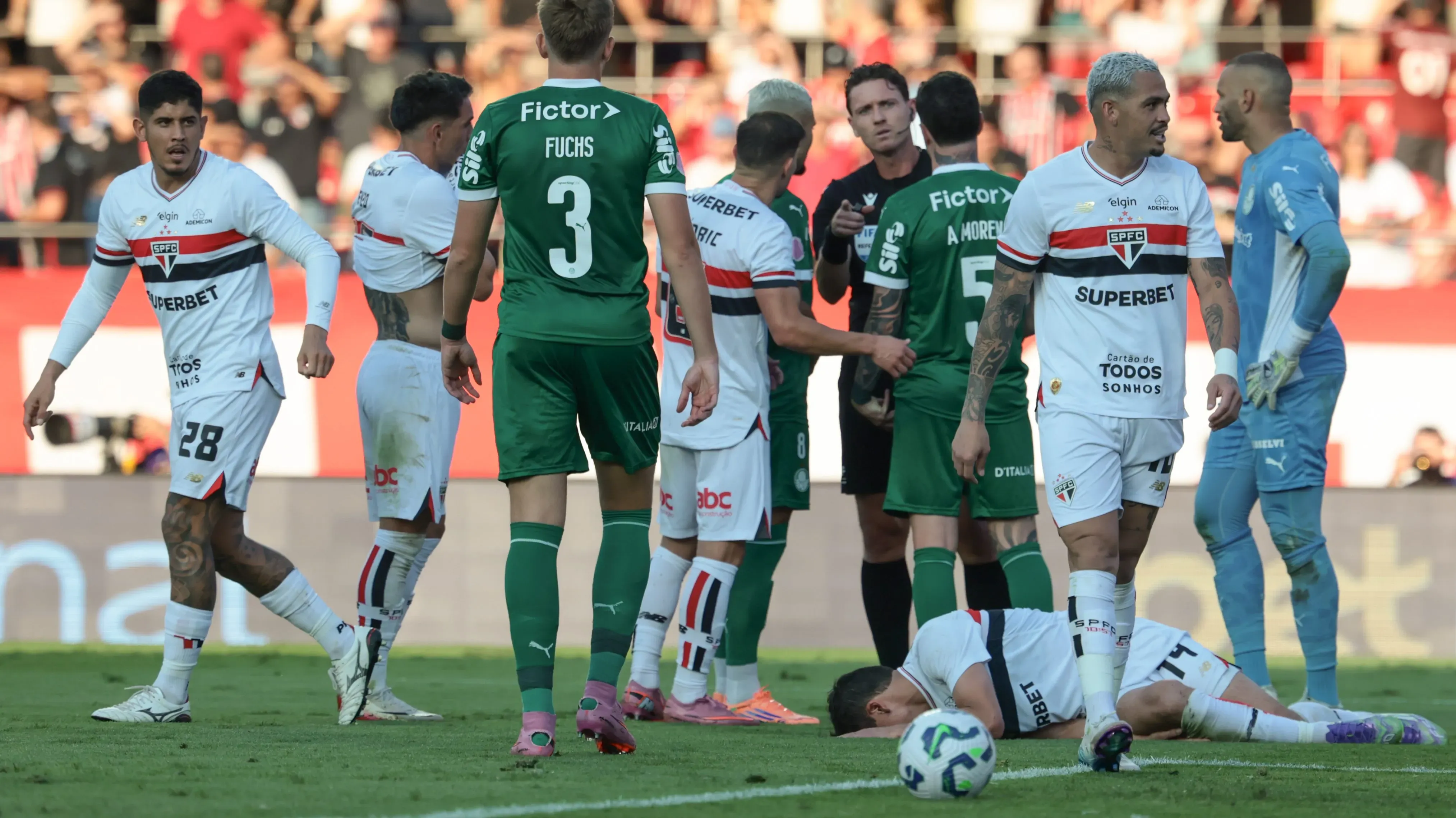 São Paulo X Palmeiras. Foto: Marcello Zambrana/AGIF