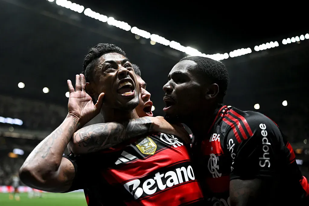 Bruno Henrique em ação pelo Flamengo Pedro Vilela/Getty Images)