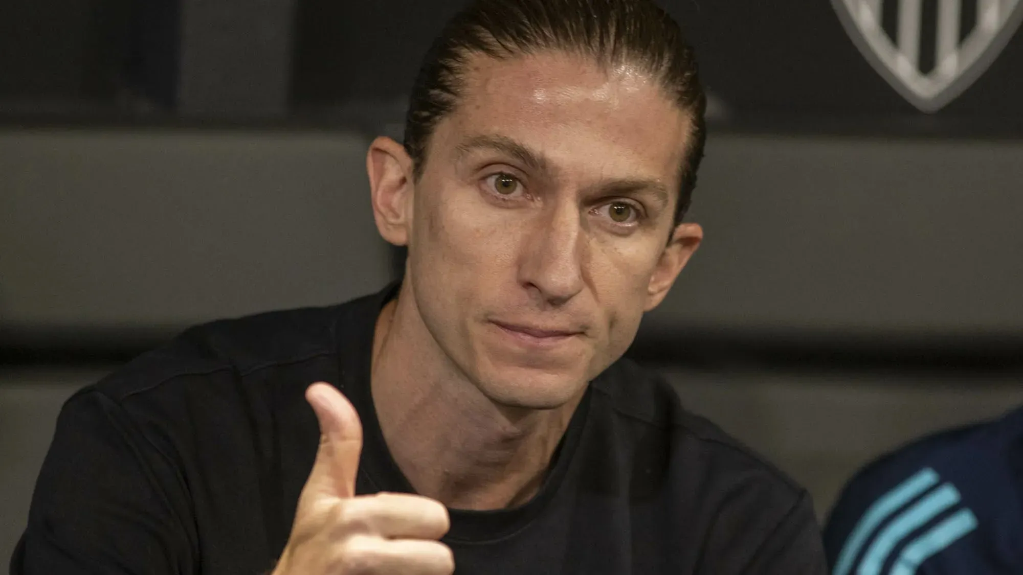 MG – BELO HORIZONTE – 25/11/2025 – BRASILEIRO A 2025, ATLETICO-MG X FLAMENGO – Felipe Luis tecnico do Flamengo durante partida contra o Atletico-MG no estadio Arena MRV pelo campeonato Brasileiro A 2025. Foto: Fernando Moreno/AGIF