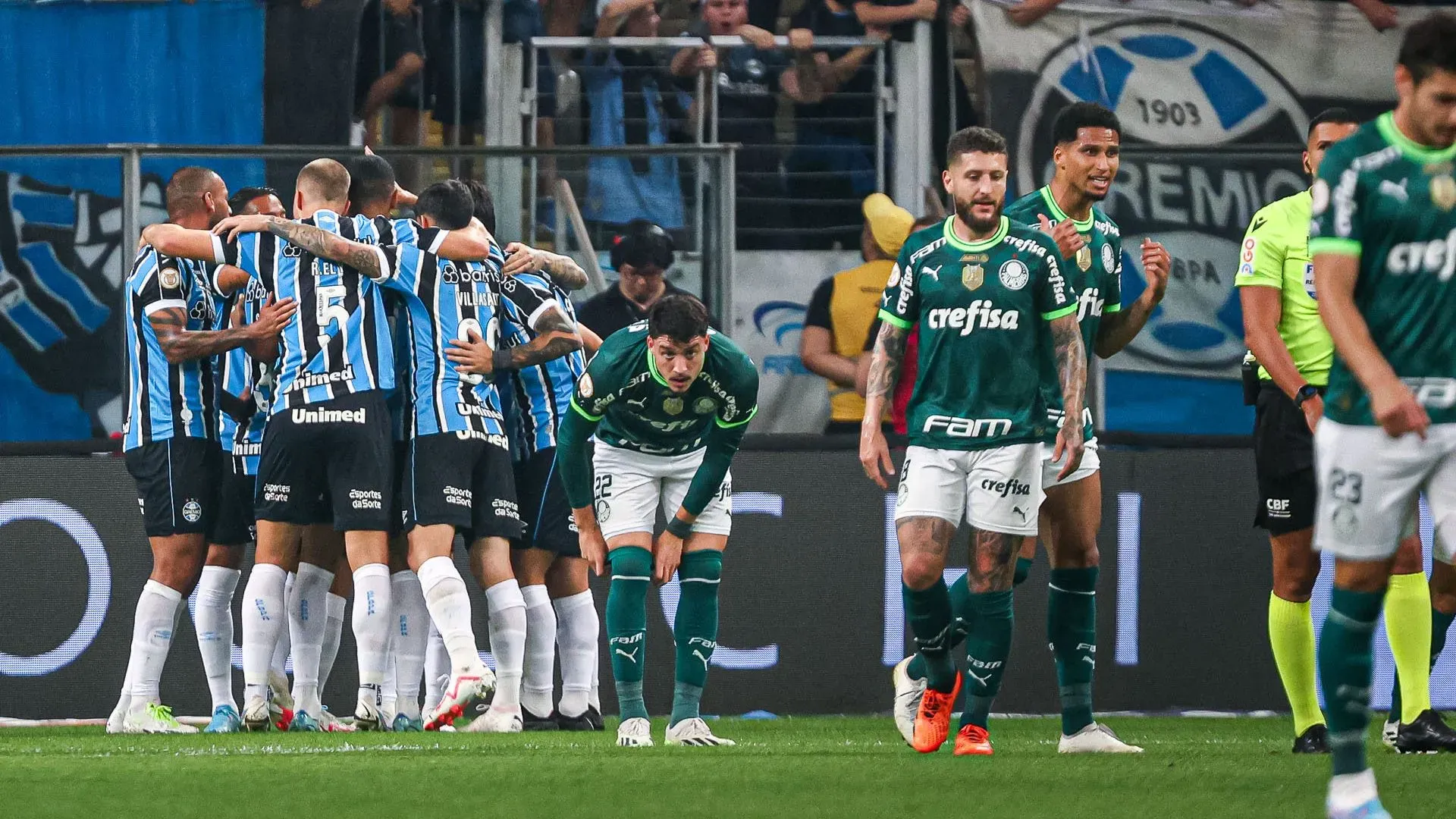 Grêmio x Palmeiras