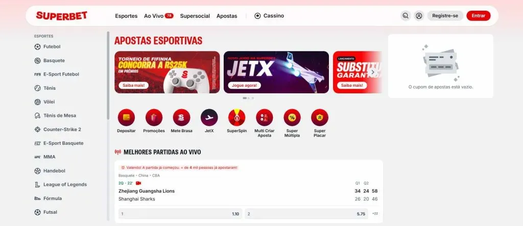site Superbet brasil