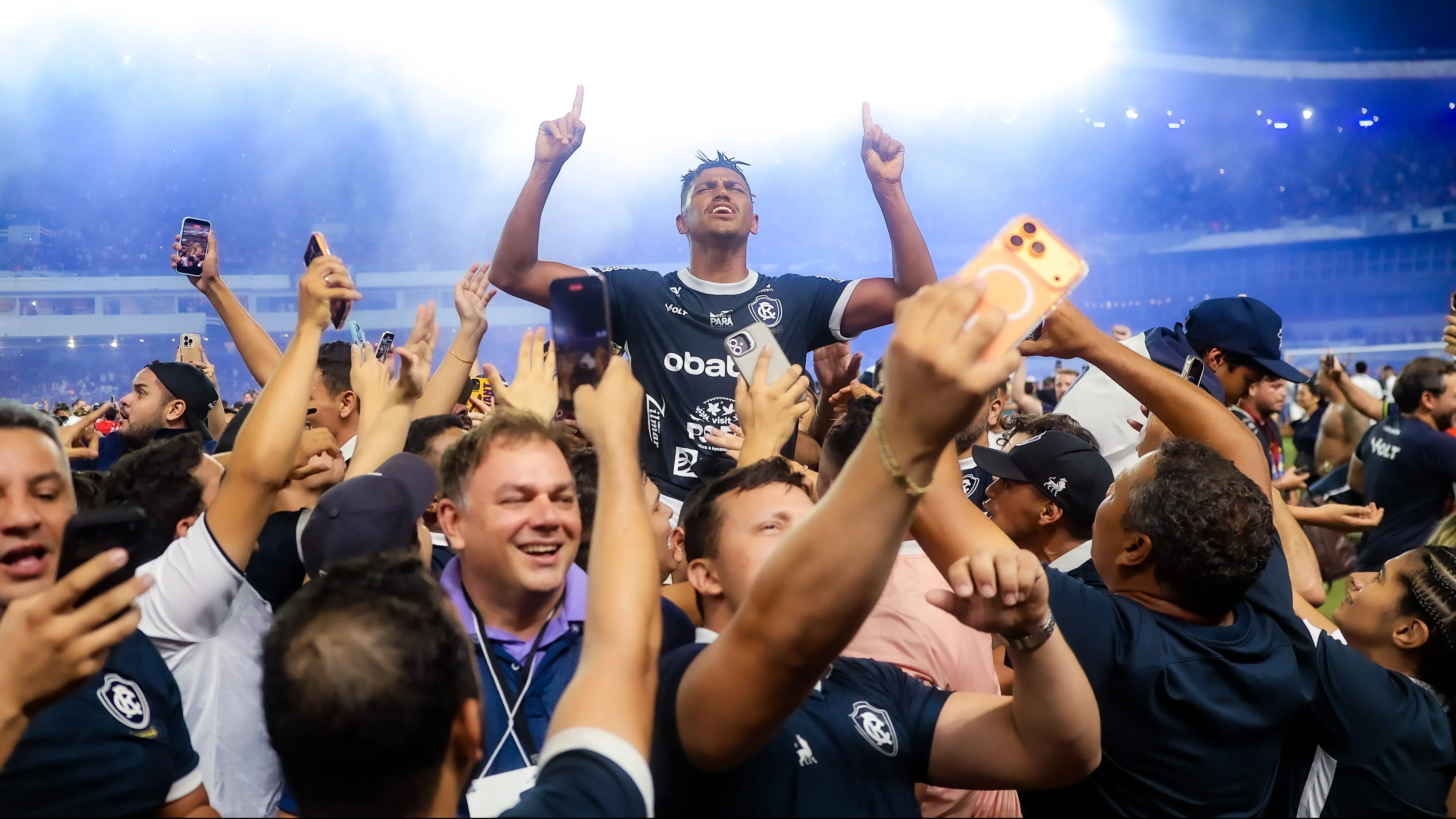 Pedro Rocha foi herói no acesso do Remo - Foto: Fernando Torres/AGIF.