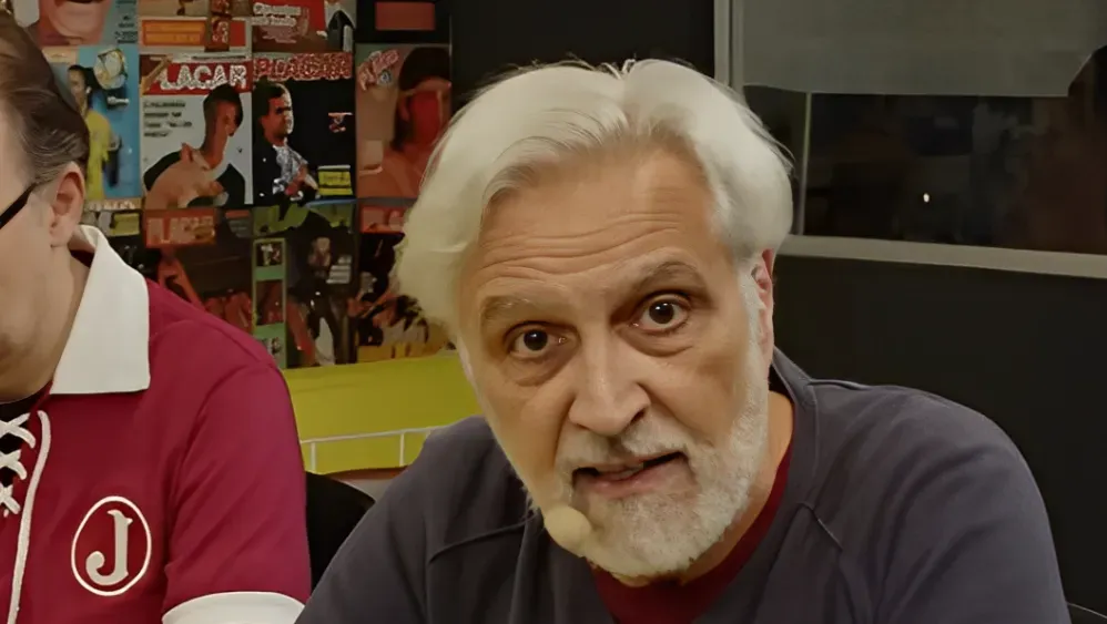 Sormani, jornalista. Foto: Reprodução/YouTube Placar