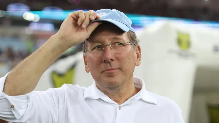 Textor, dono da SAF do Botafogo. Foto: Lucas Figueiredo/Getty Images