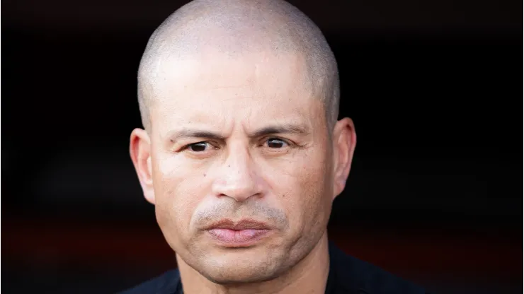 Alex durante peleja do Fantasma na Série B