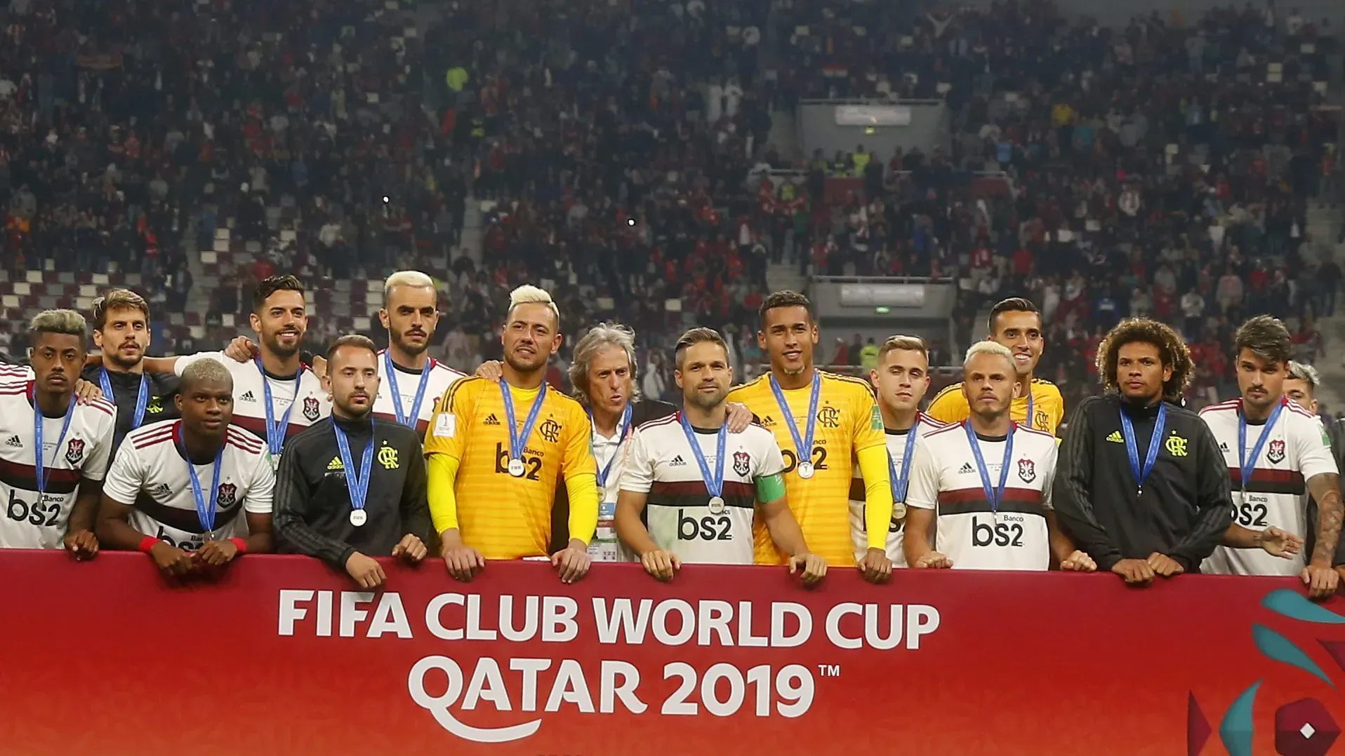 Jogadores do Flamengo