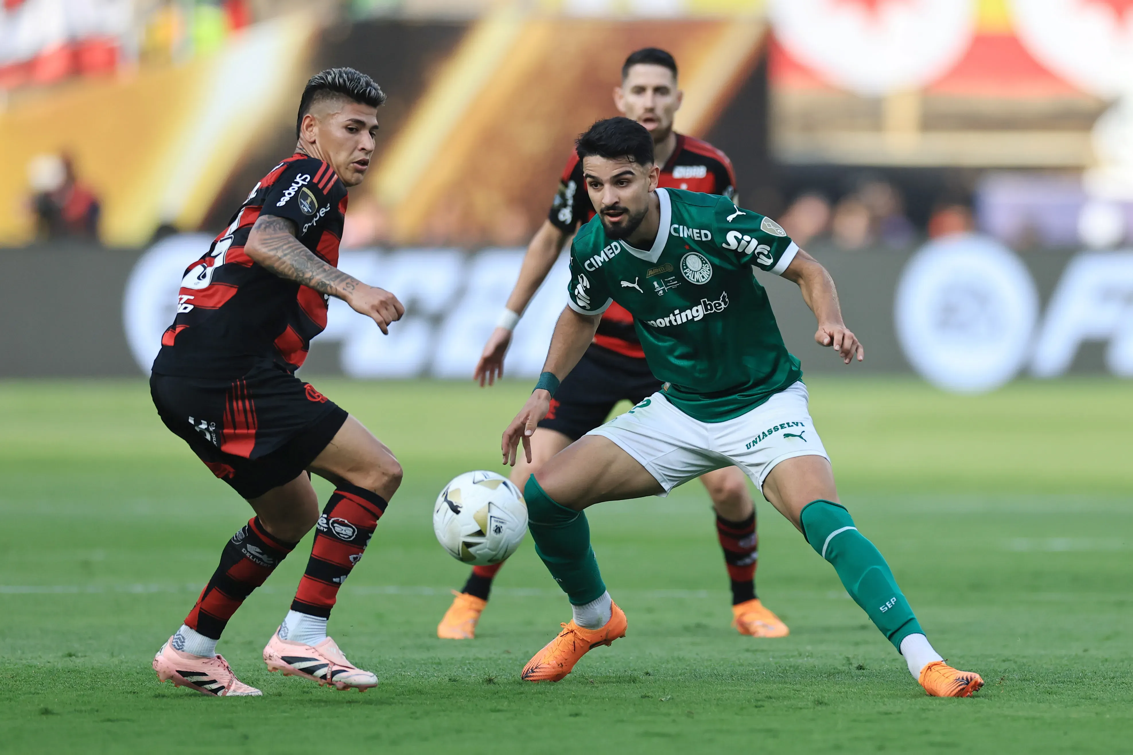 Palmeiras x Flamengo. (Photo by Buda Mendes/Getty Images)