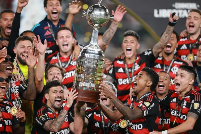 Flamengo é campeão da Libertadores 2025 Foto: Hector Vivas/Getty Images