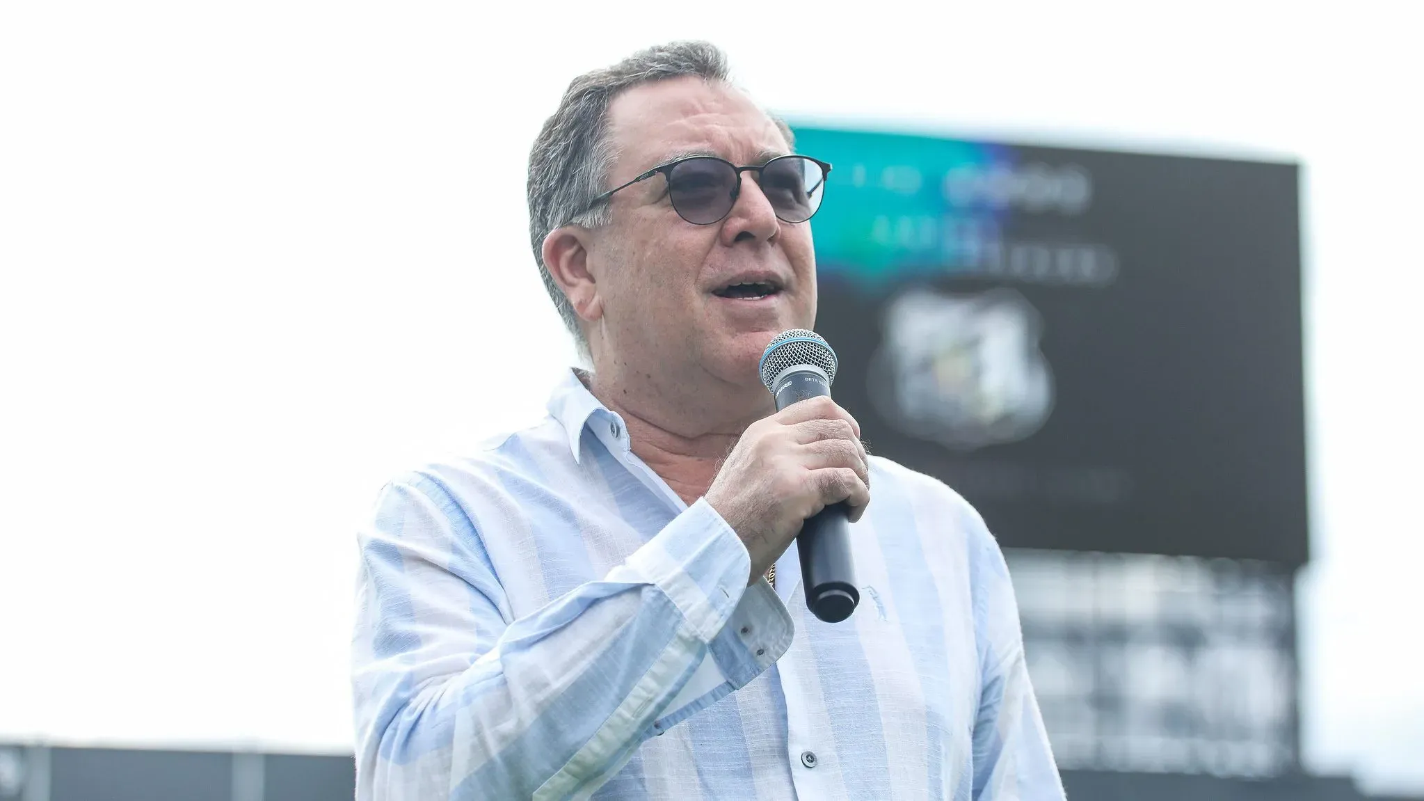 Marcelo Teixeira quer internacionalizar a marca Santos – Fotos: Reinaldo Campos/ Santos F.C.