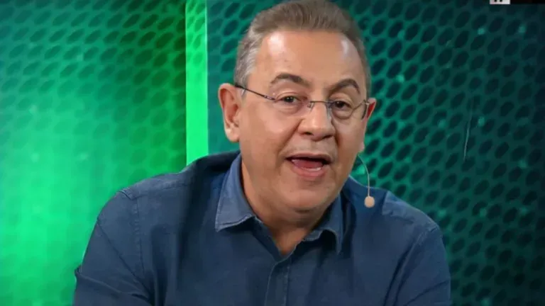 Flávio Prado não escondeu admiração por Abel Braga – Foto: Reprodução/Jovem Pan