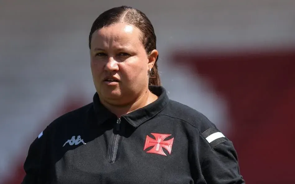 Verônica Coutinho, ex-treinadora do Vasco. Foto: Dikran Sahagian/Vasco