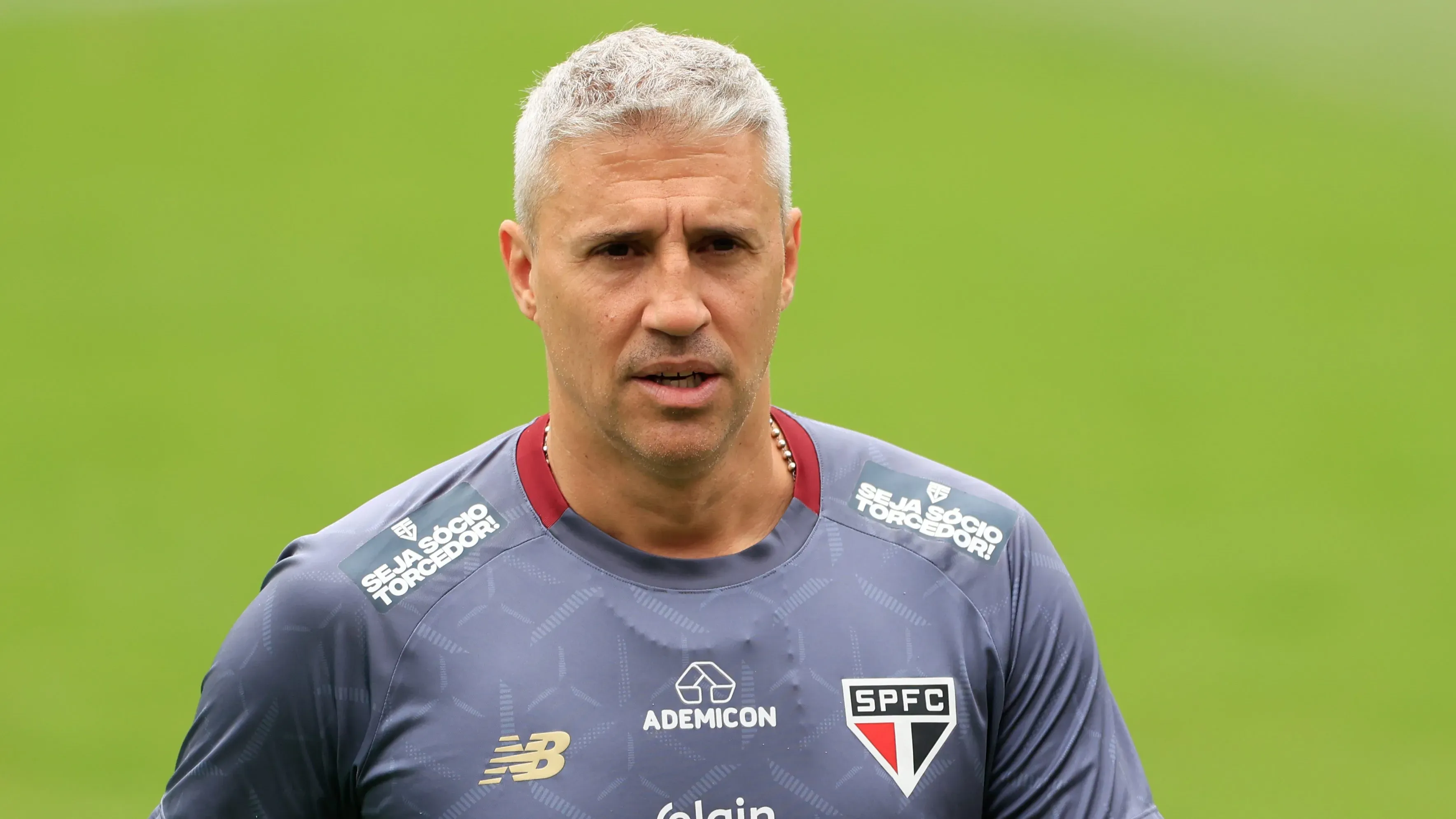 Hernán Crespo, técnico do São Paulo. Foto: Marcello Zambrana/AGIF