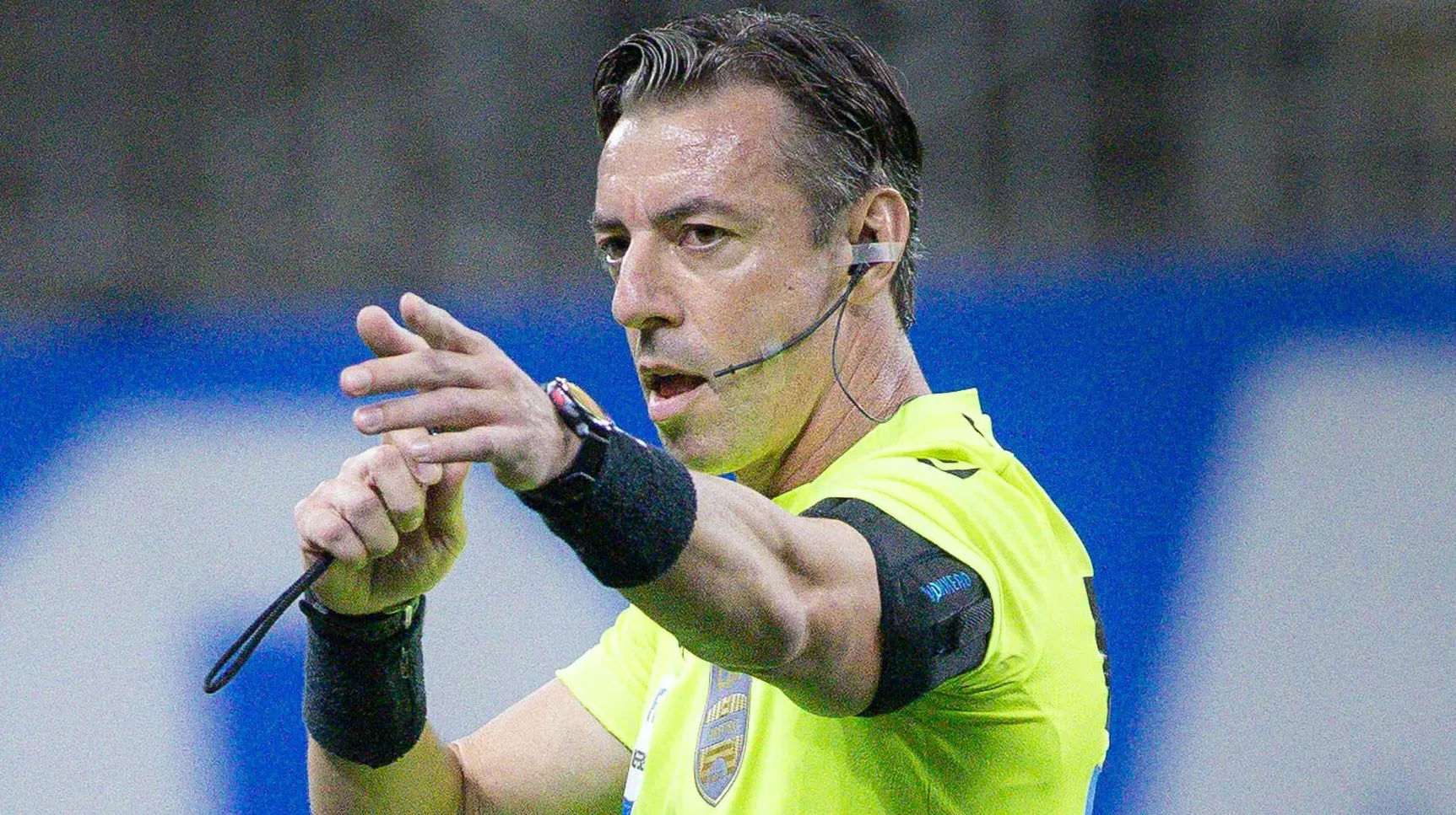 Árbitro Raphael Claus. Foto: Maxi Franzoi/AGIF